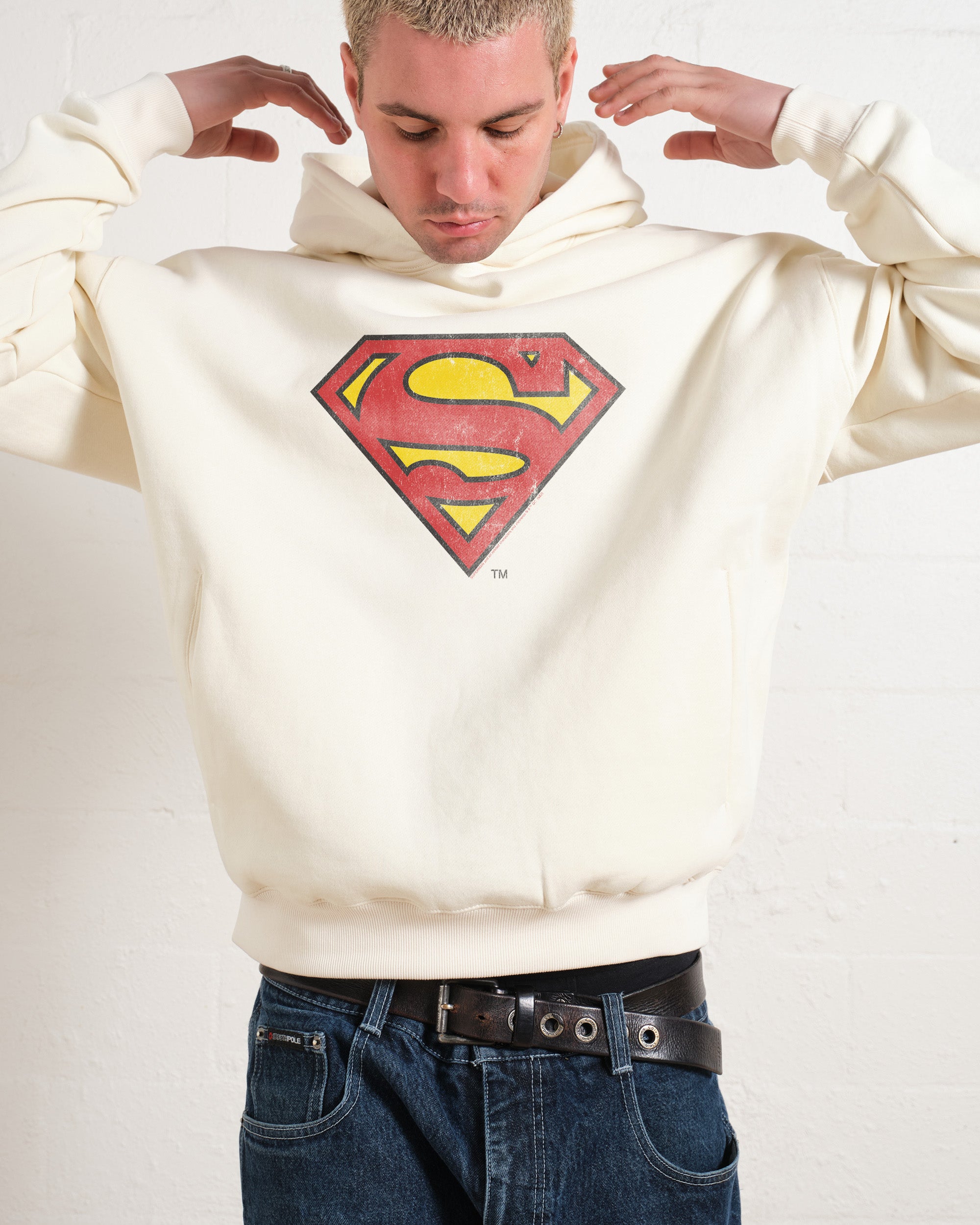 Superman Classic Logo Hoodie Australia Online