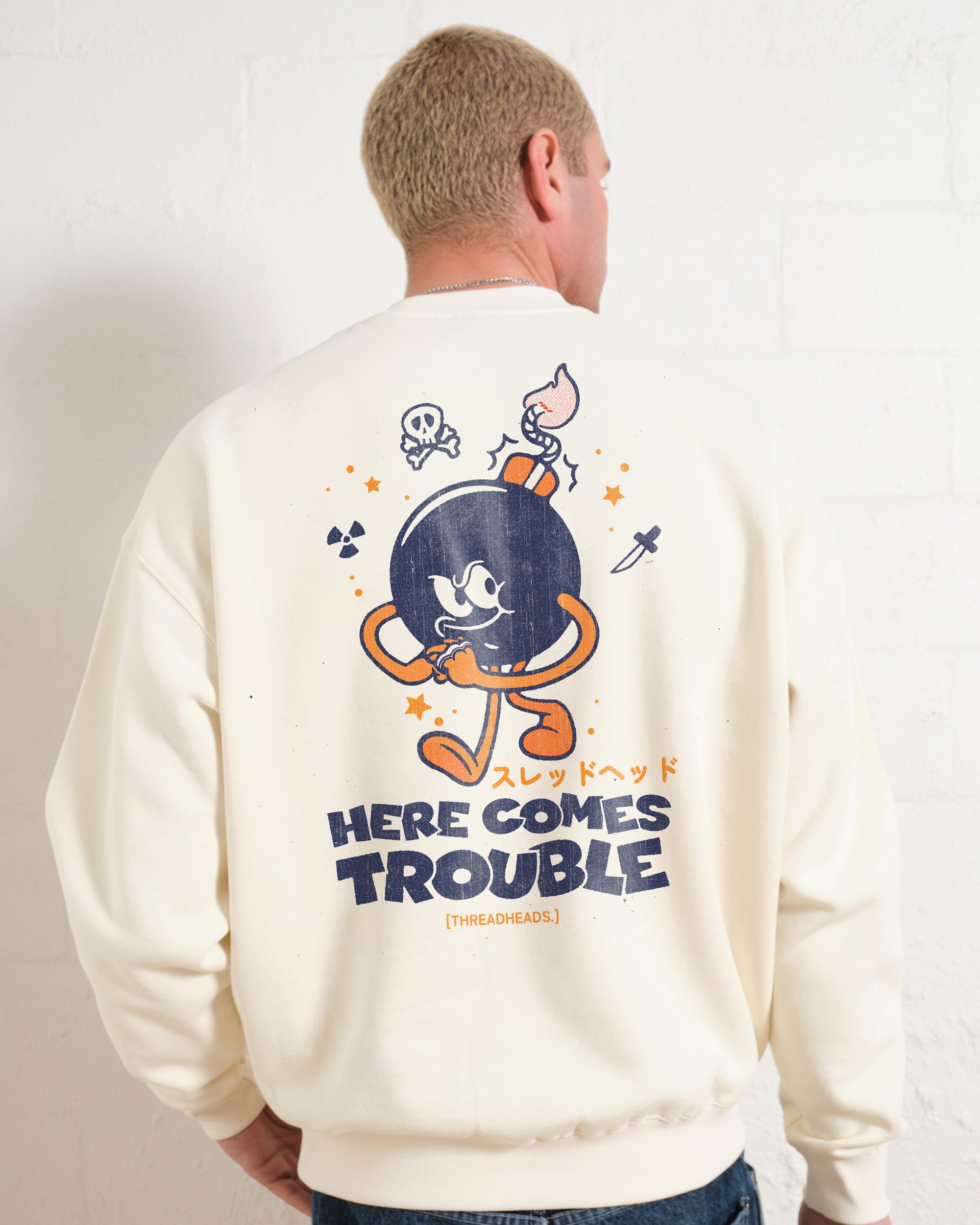 Here Comes Trouble Sweatshirt Australia Online