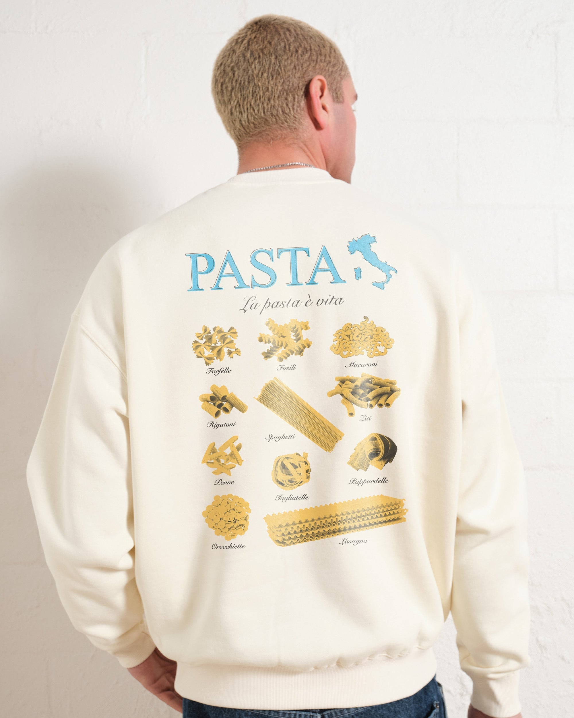 Pasta Is Life Sweatshirt Australia Online Natural