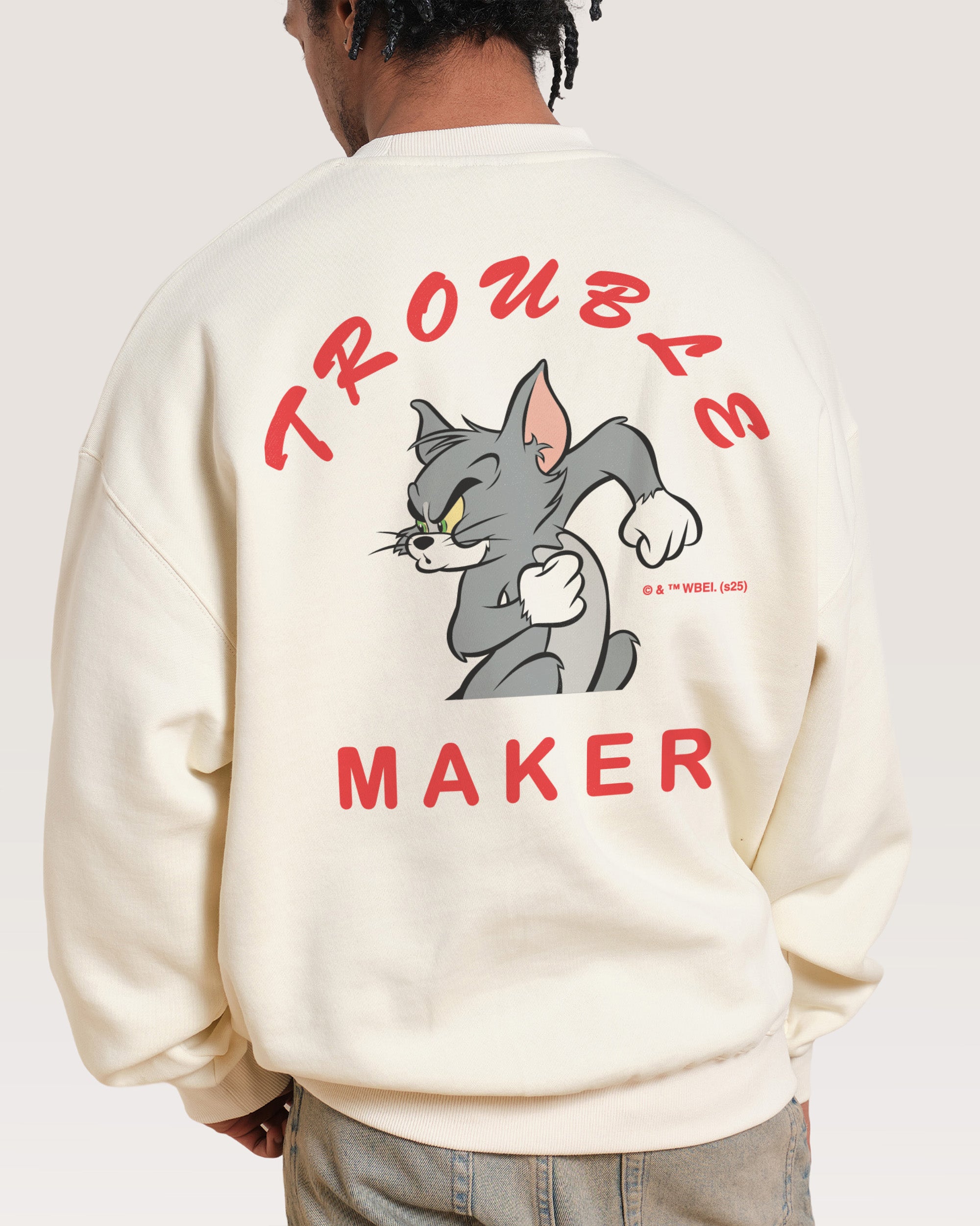 Troublesome Tom Natural Sweatshirt