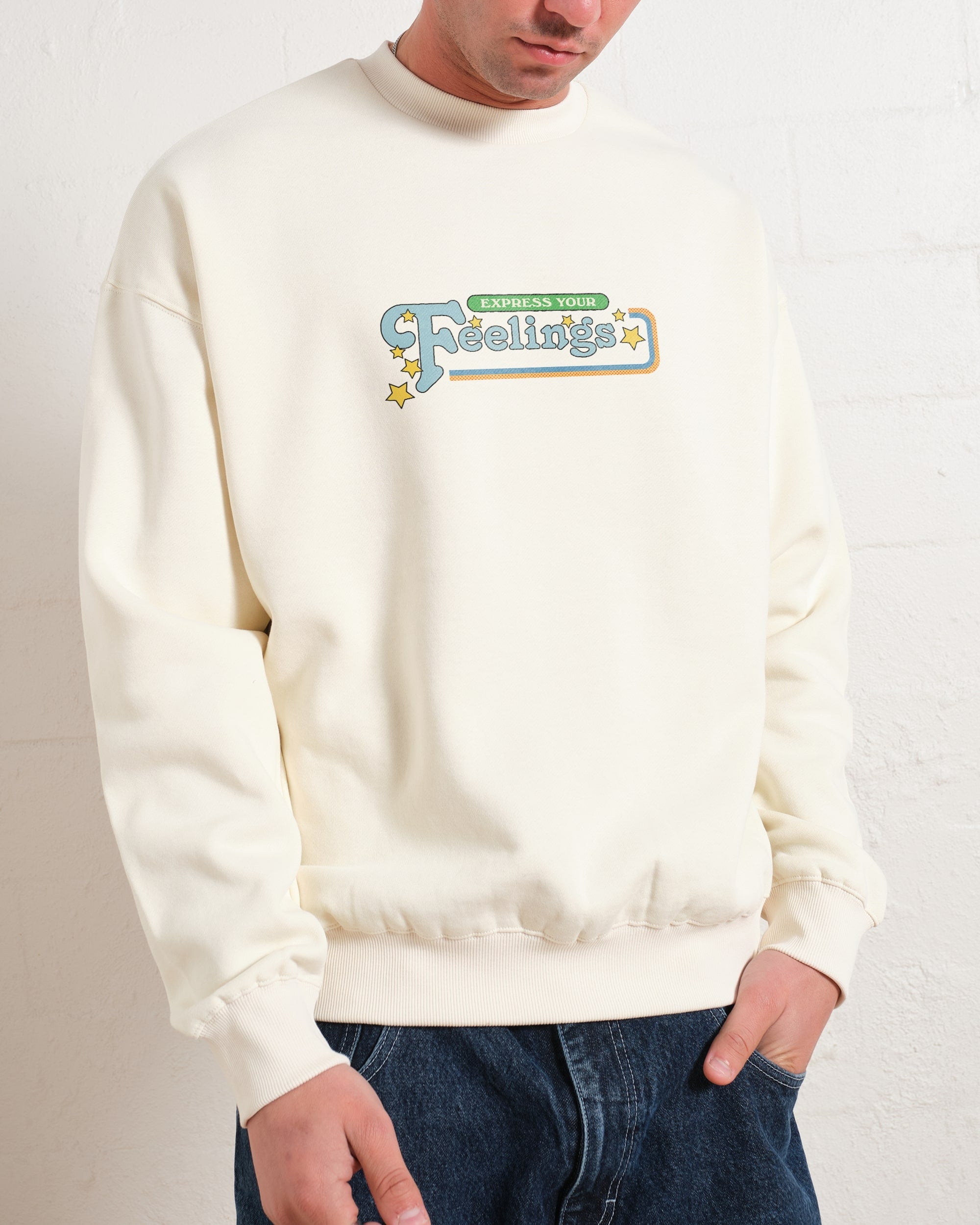 Express Your Feelings Front and Back Sweatshirt Australia Online