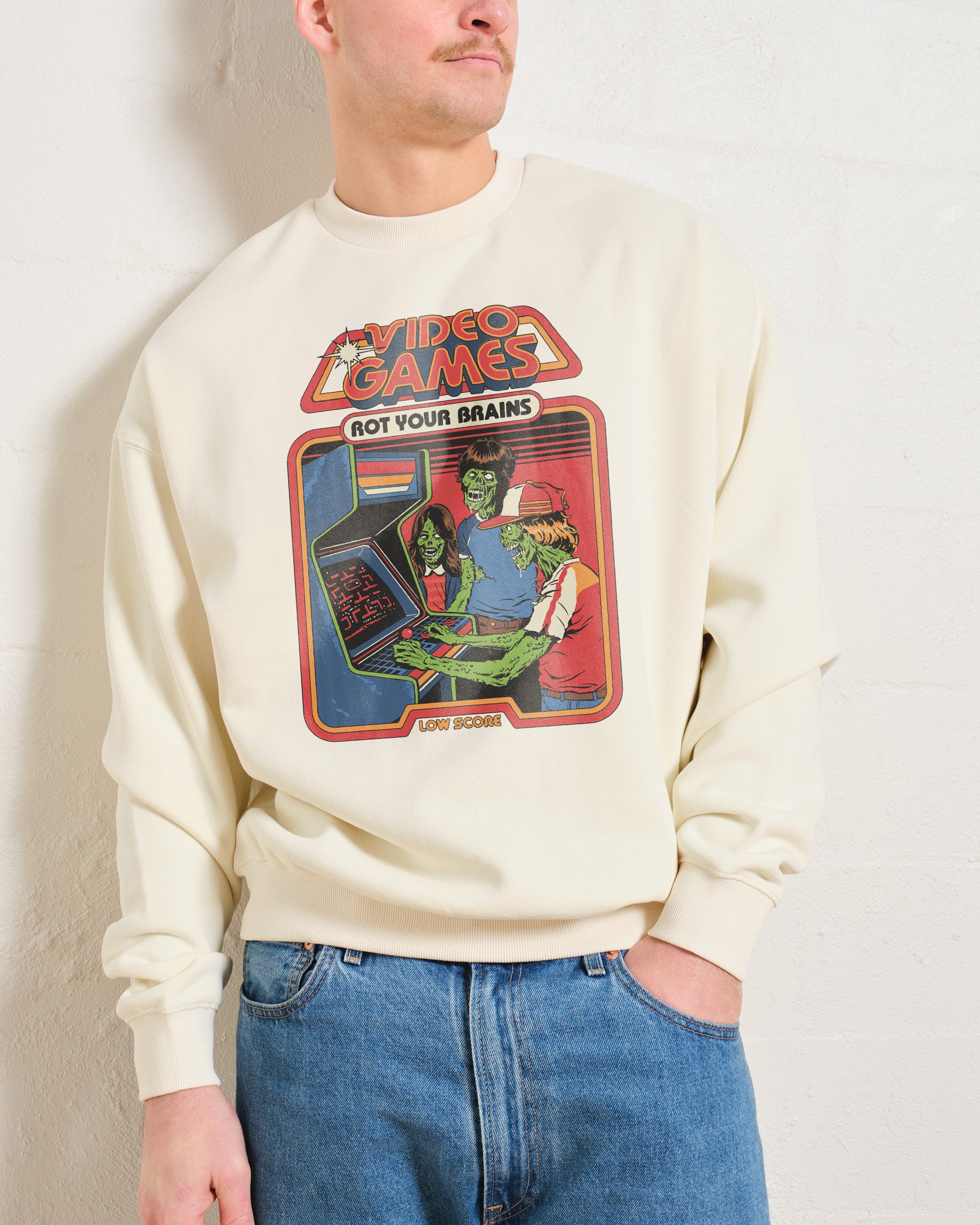 Video Games Rot Your Brains Sweatshirt Australia Online