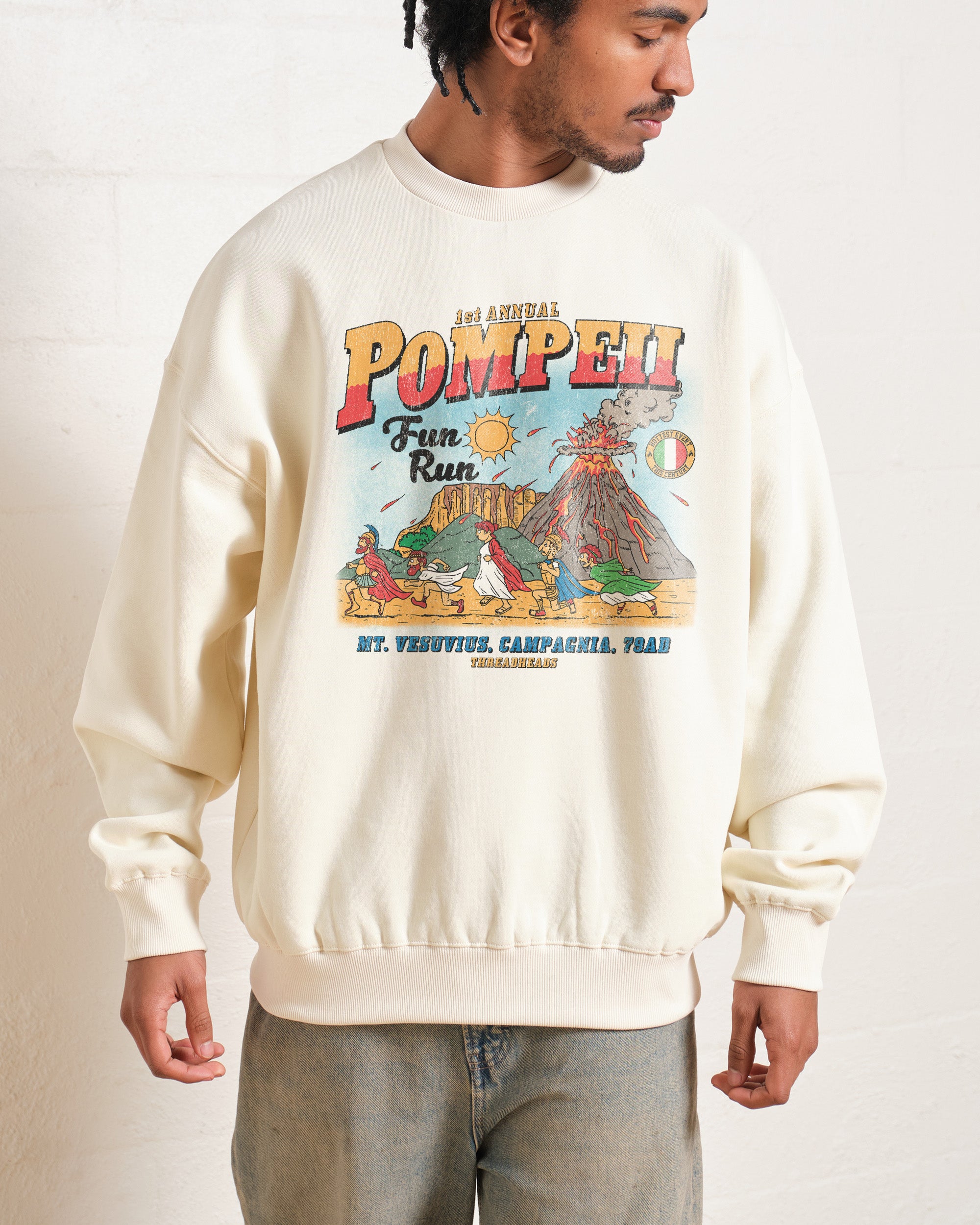 Pompeii Fun Run Sweatshirt Australia Online