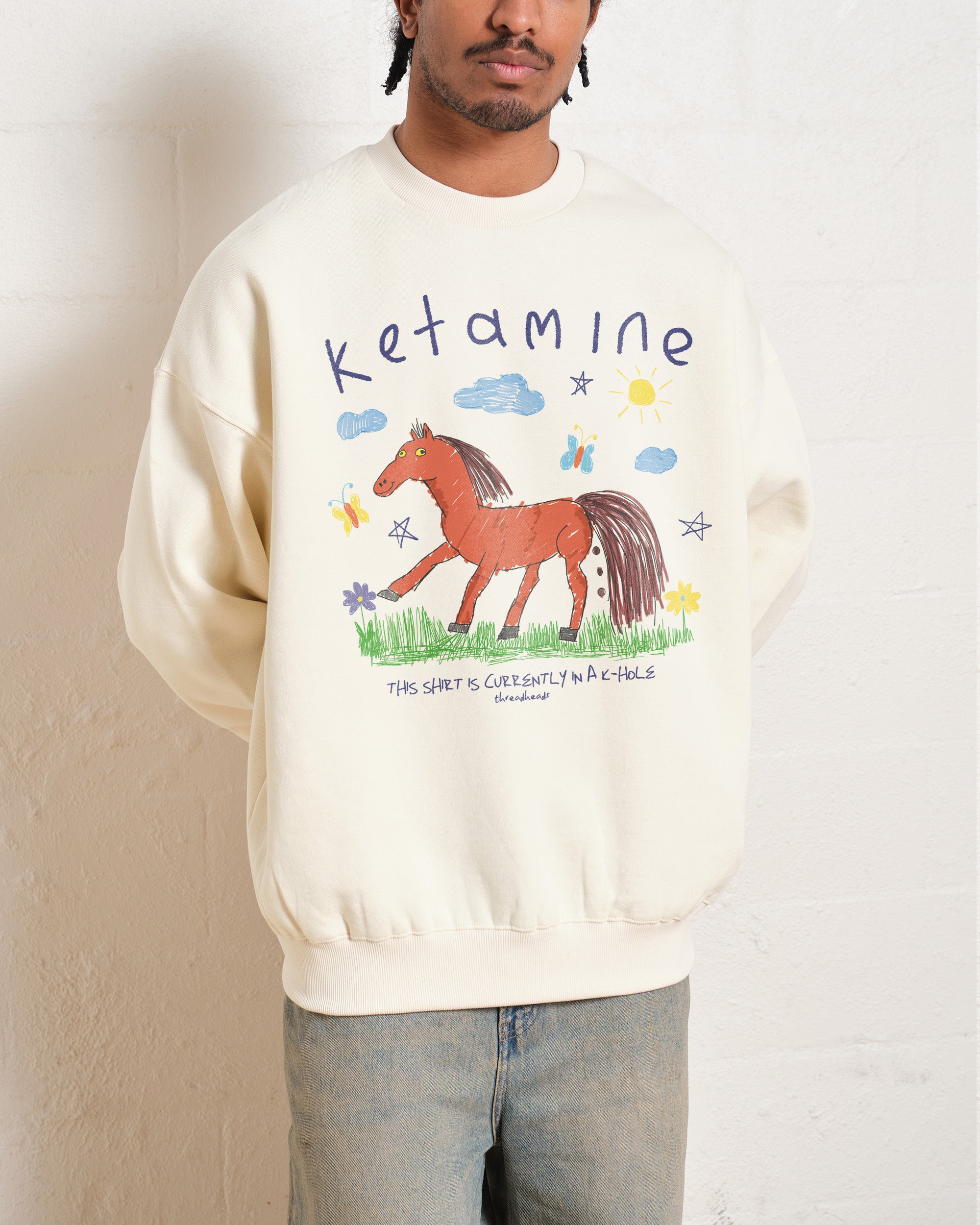 Ketamine Sweatshirt | Funny Graphic Sweatshirt USA
