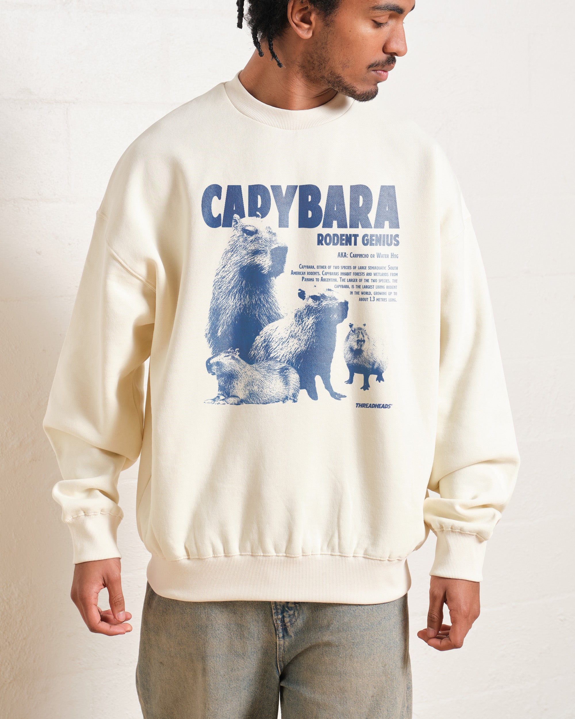 Capybara Rodent Genius Sweatshirt Australia Online