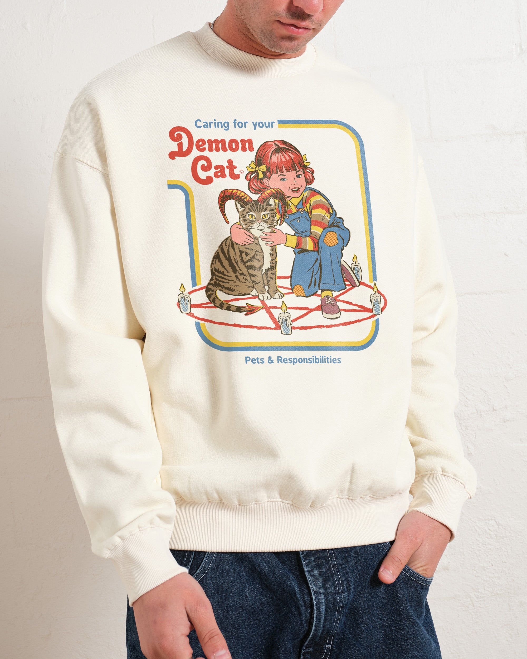 Caring for Your Demon Cat Sweatshirt Australia Online