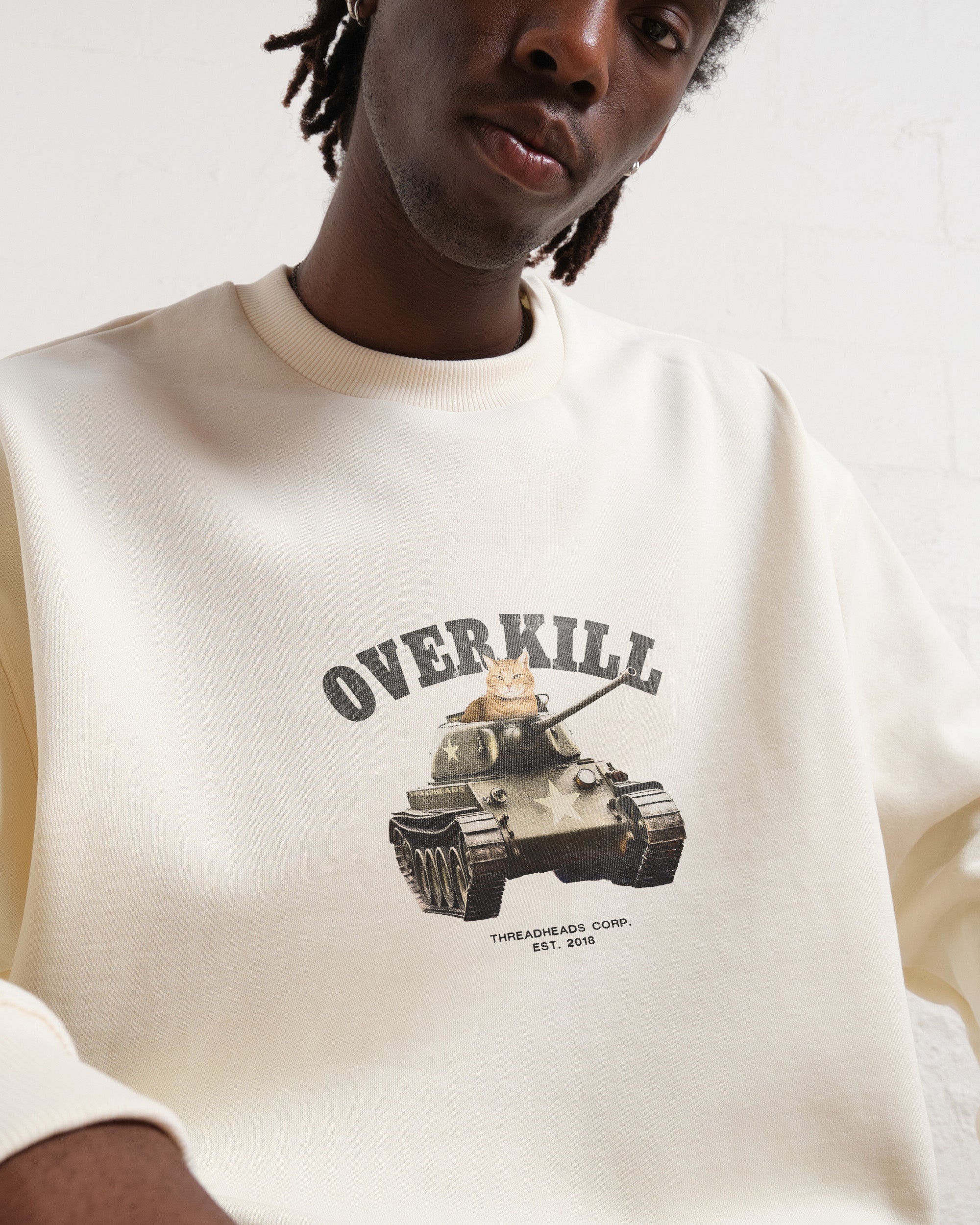 Overkill Sweatshirt Australia Online Natural