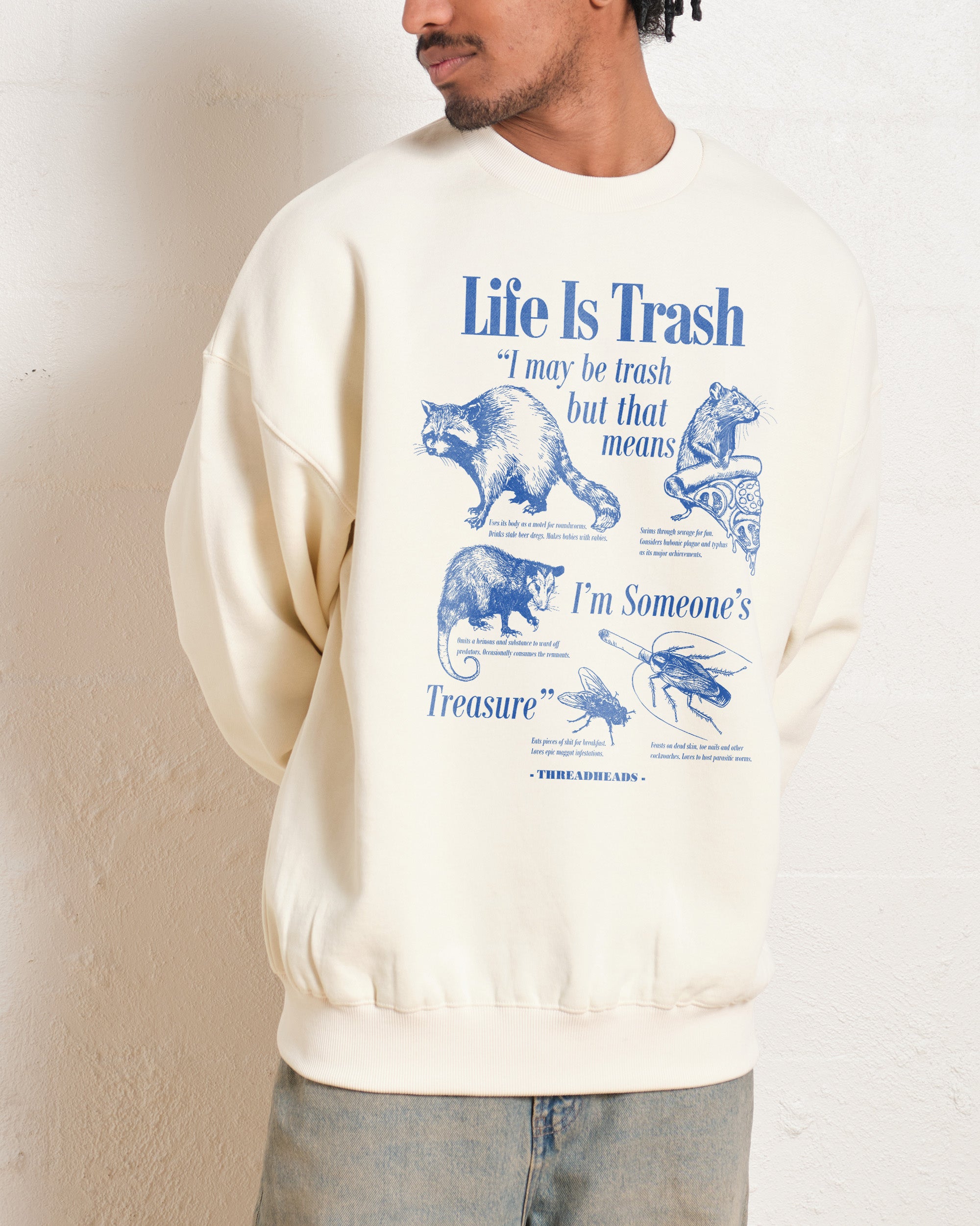 Life Is Trash Sweatshirt Australia Online