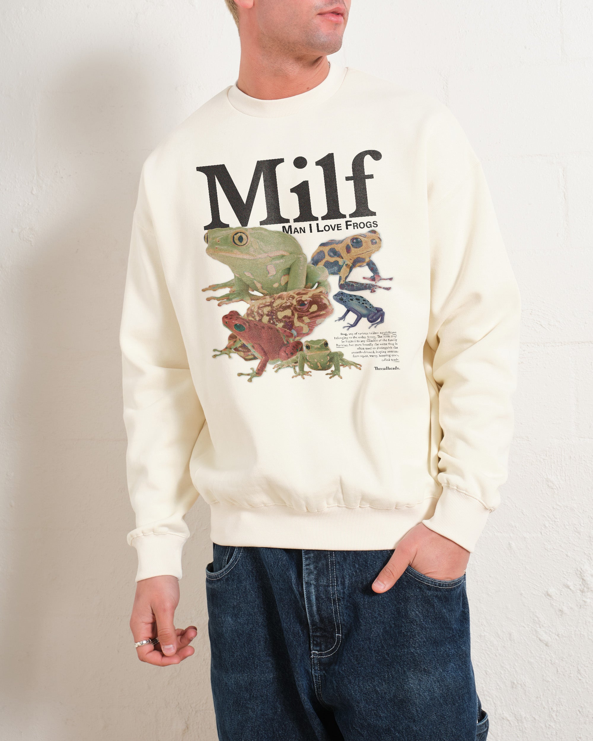 Man I Love Frogs Sweatshirt Australia Online