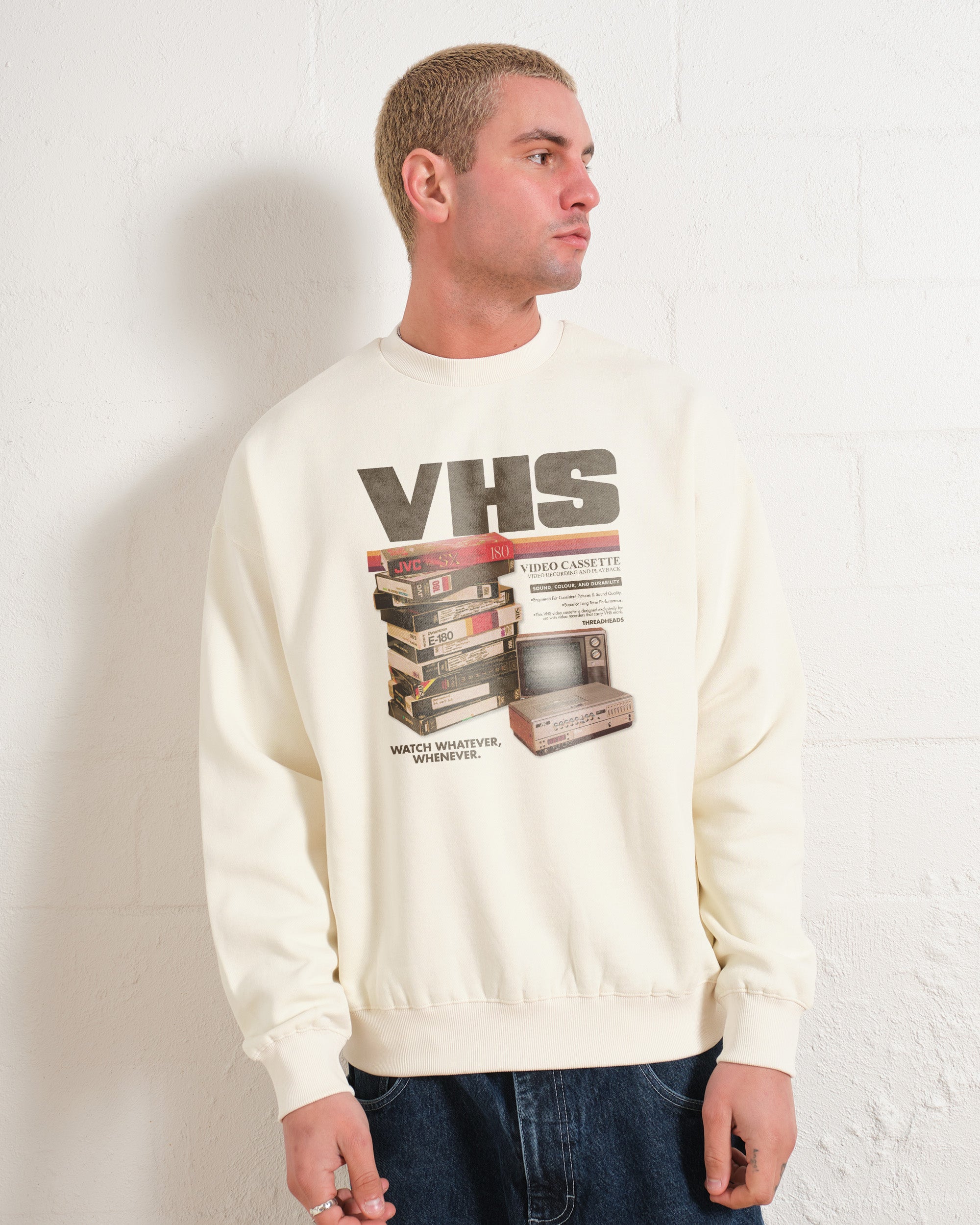 Vintage VHS Tapes Sweatshirt Australia Online