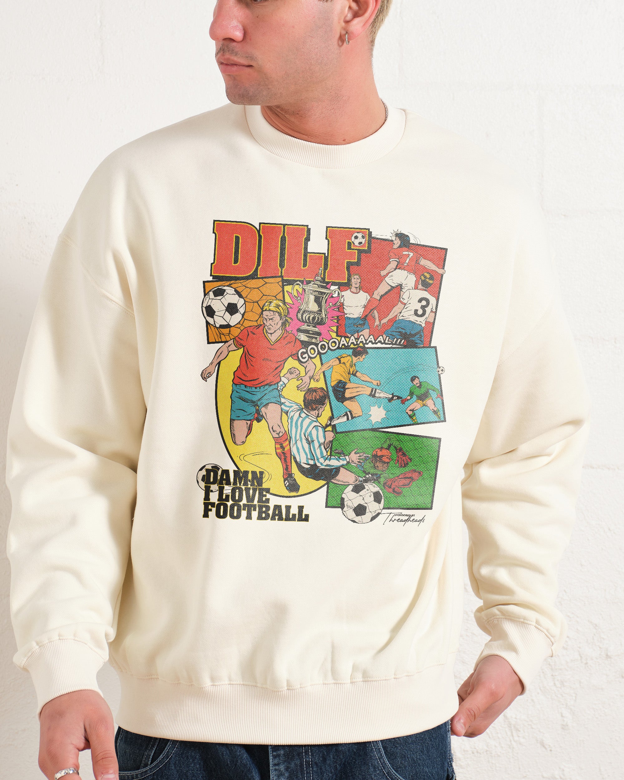 Damn I Love Football Sweatshirt Australia Online