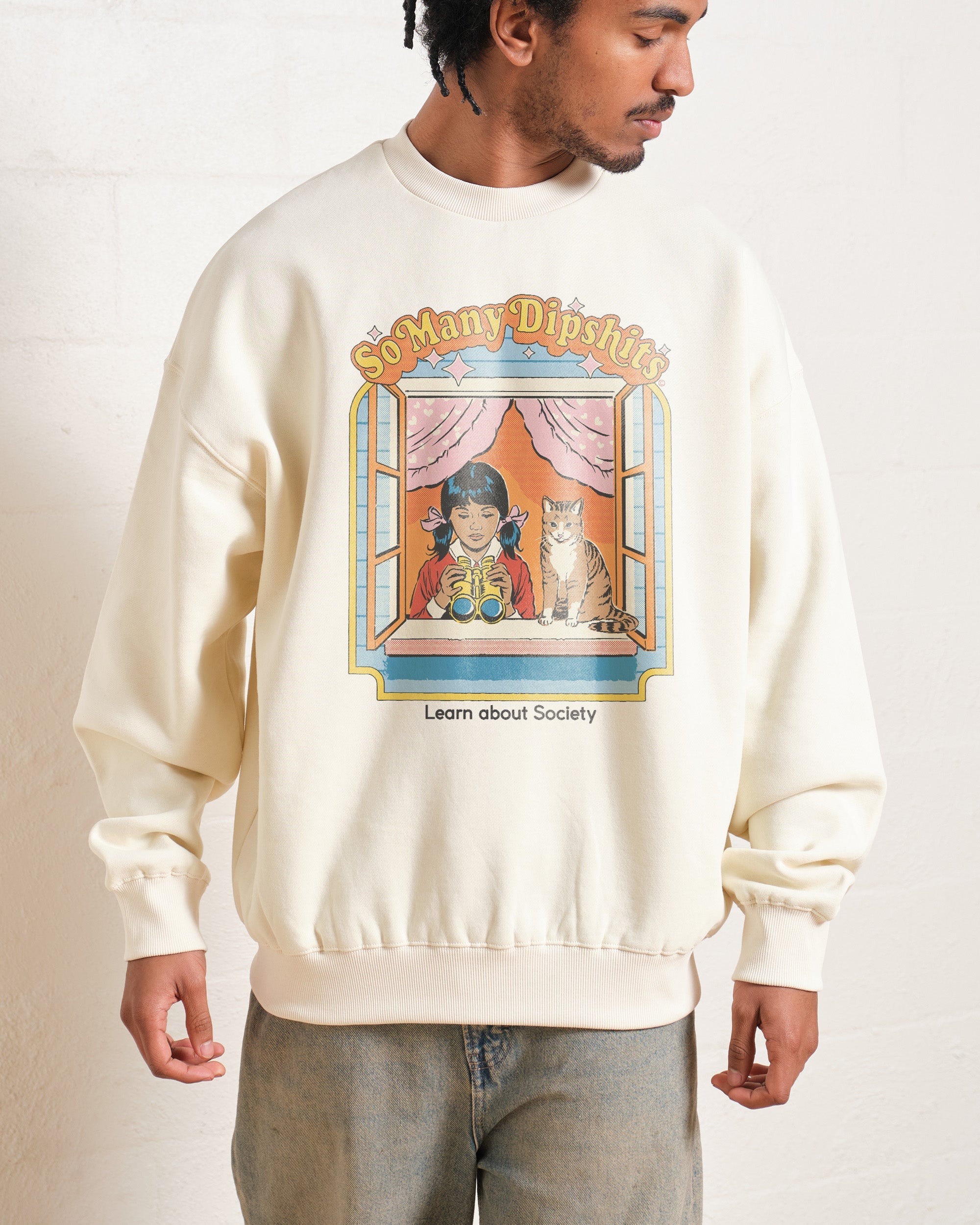 So Many Dipshits Sweatshirt Australia Online Natural