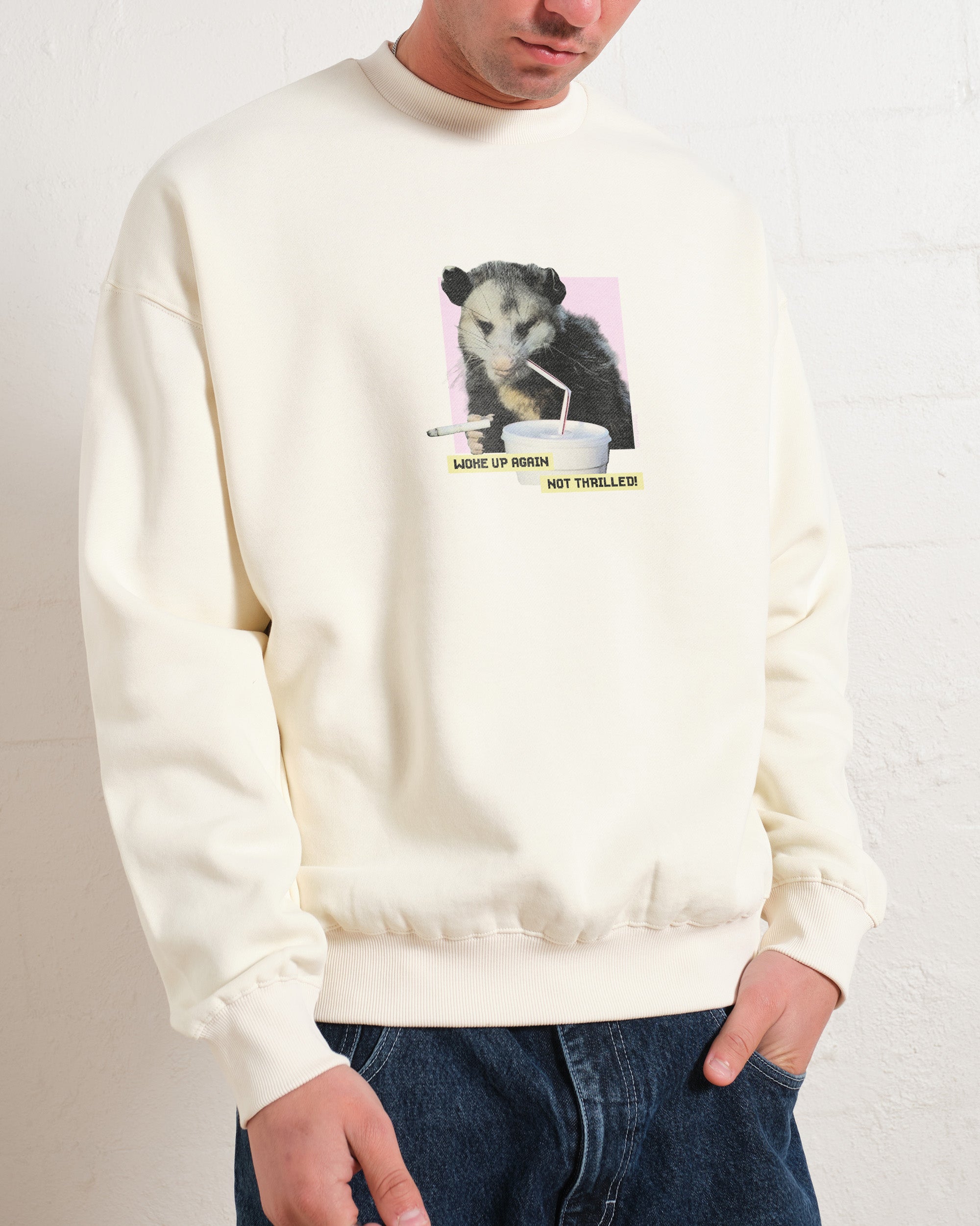 Woke Up Again, Not Thrilled Sweatshirt Australia Online