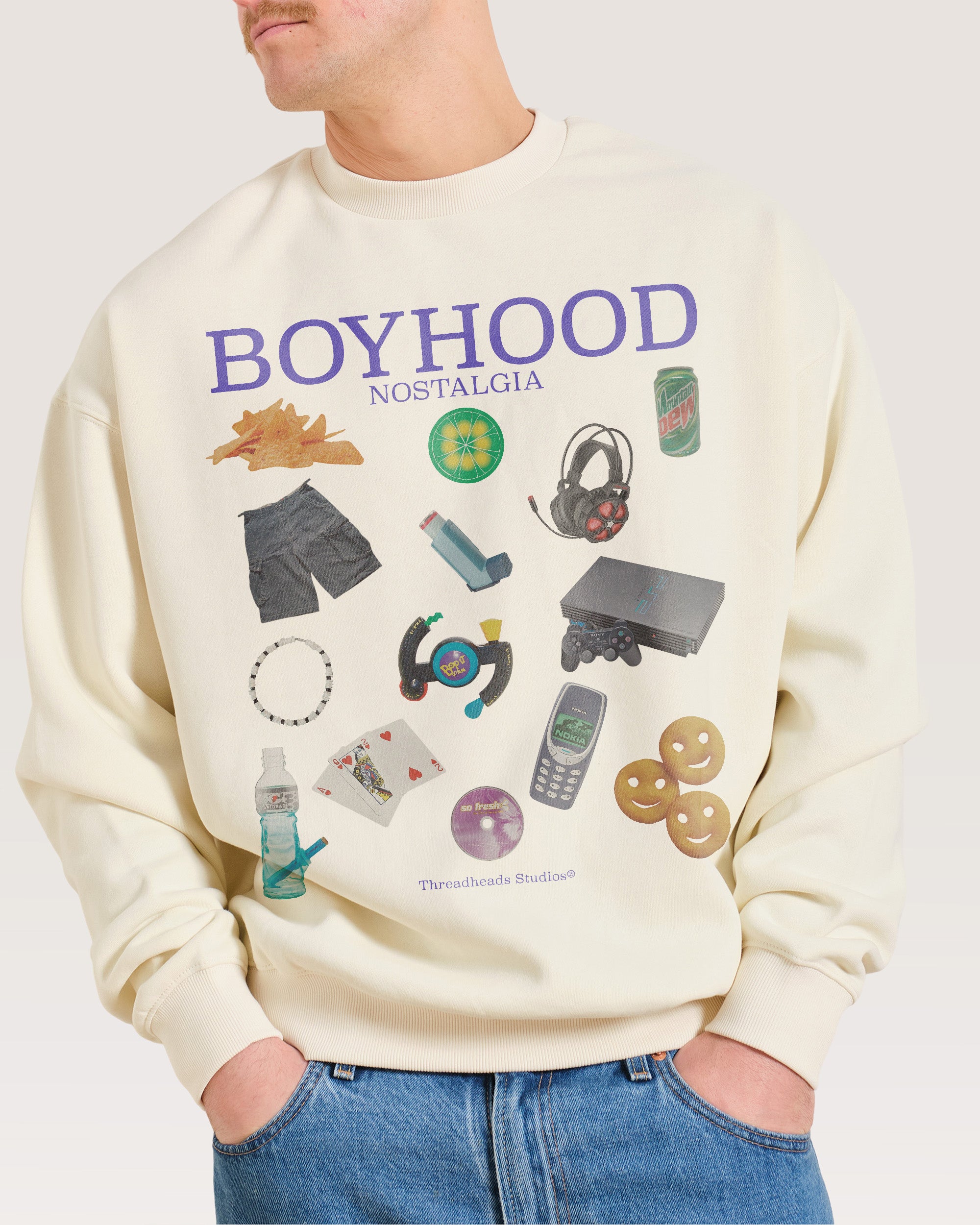 Boyhood Nostalgia Sweatshirt Threadheads Australia Online