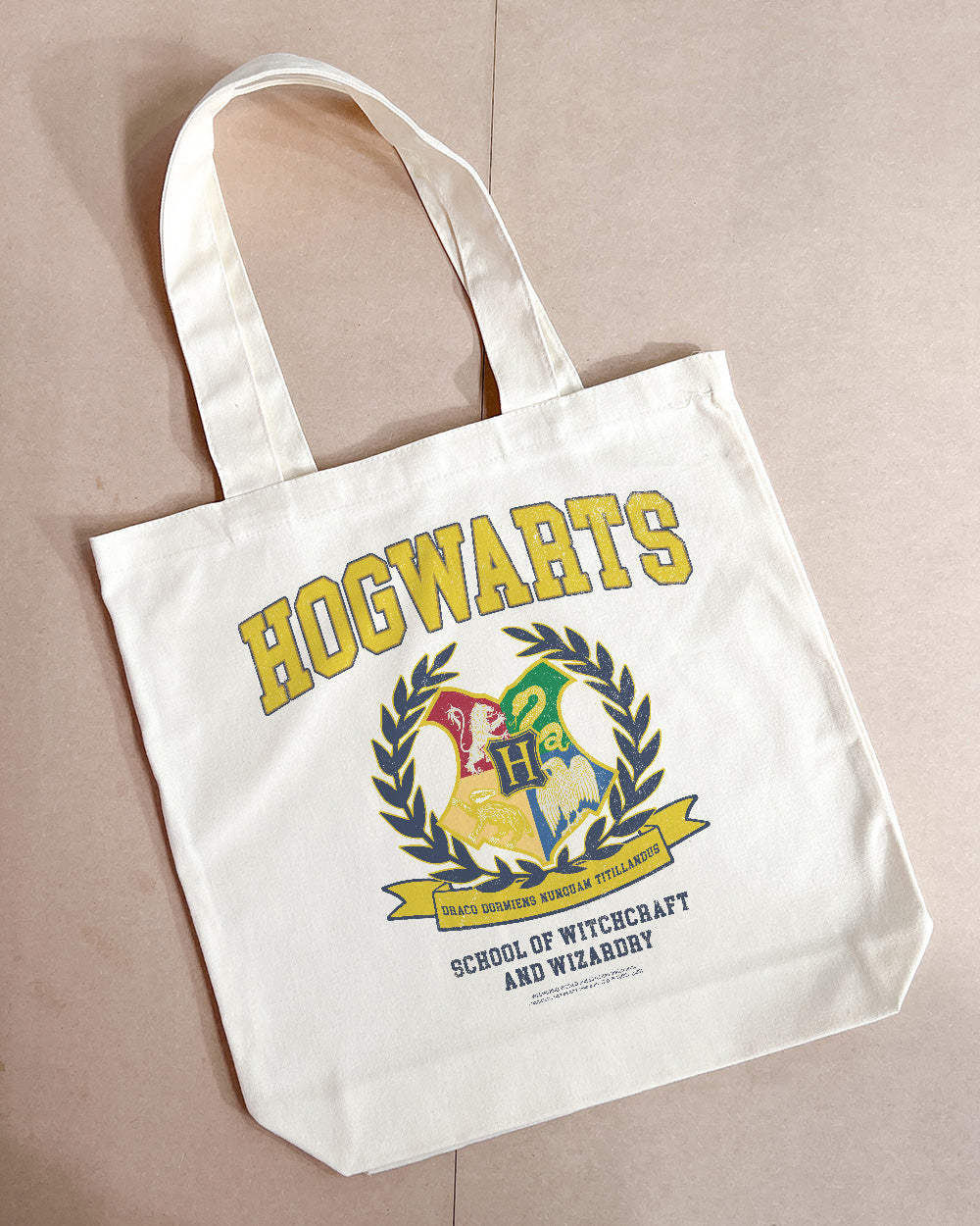Hogwarts College Tote Bag Australia Online #colour_natural