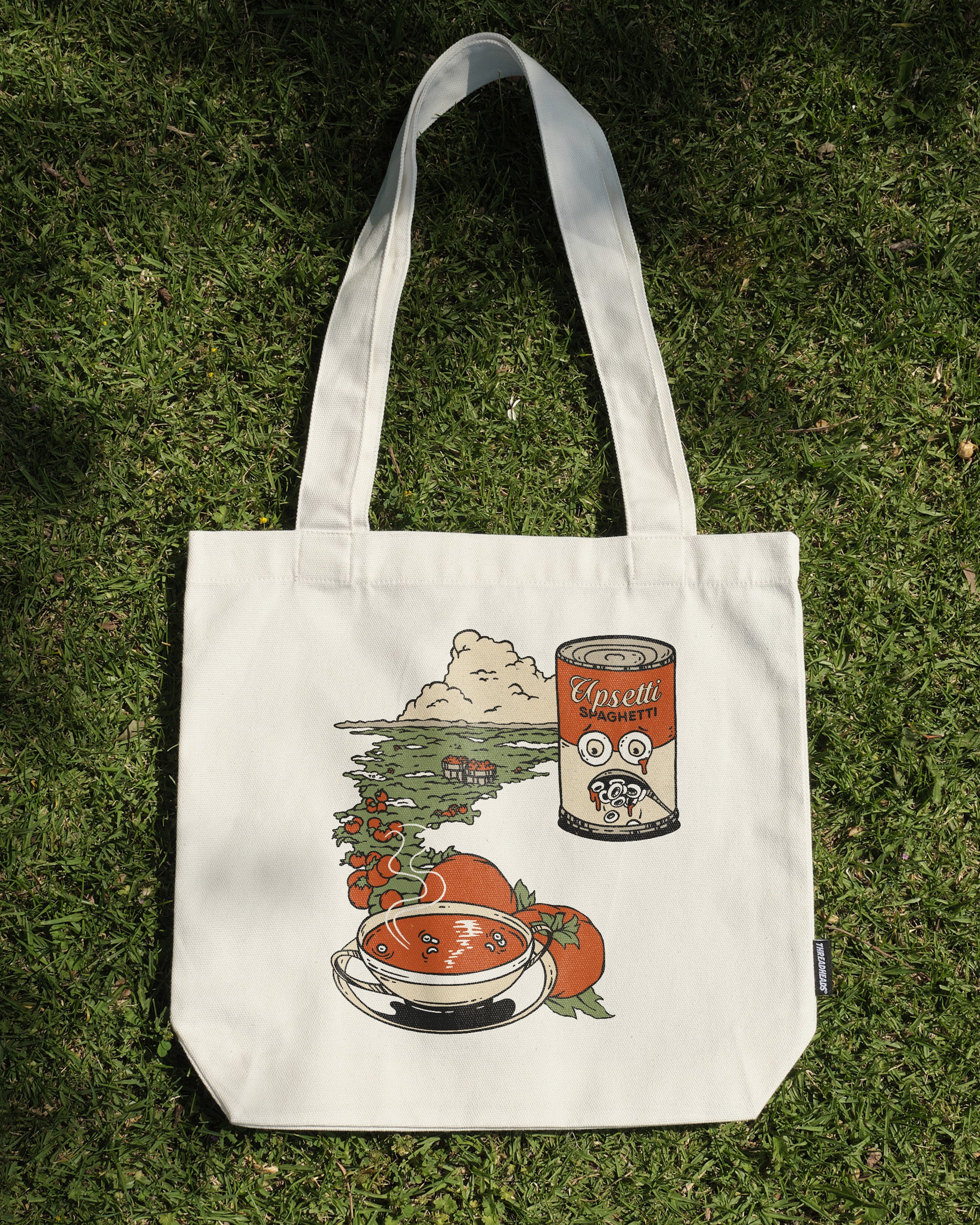 Upsetti Spaghetti Tote Bag