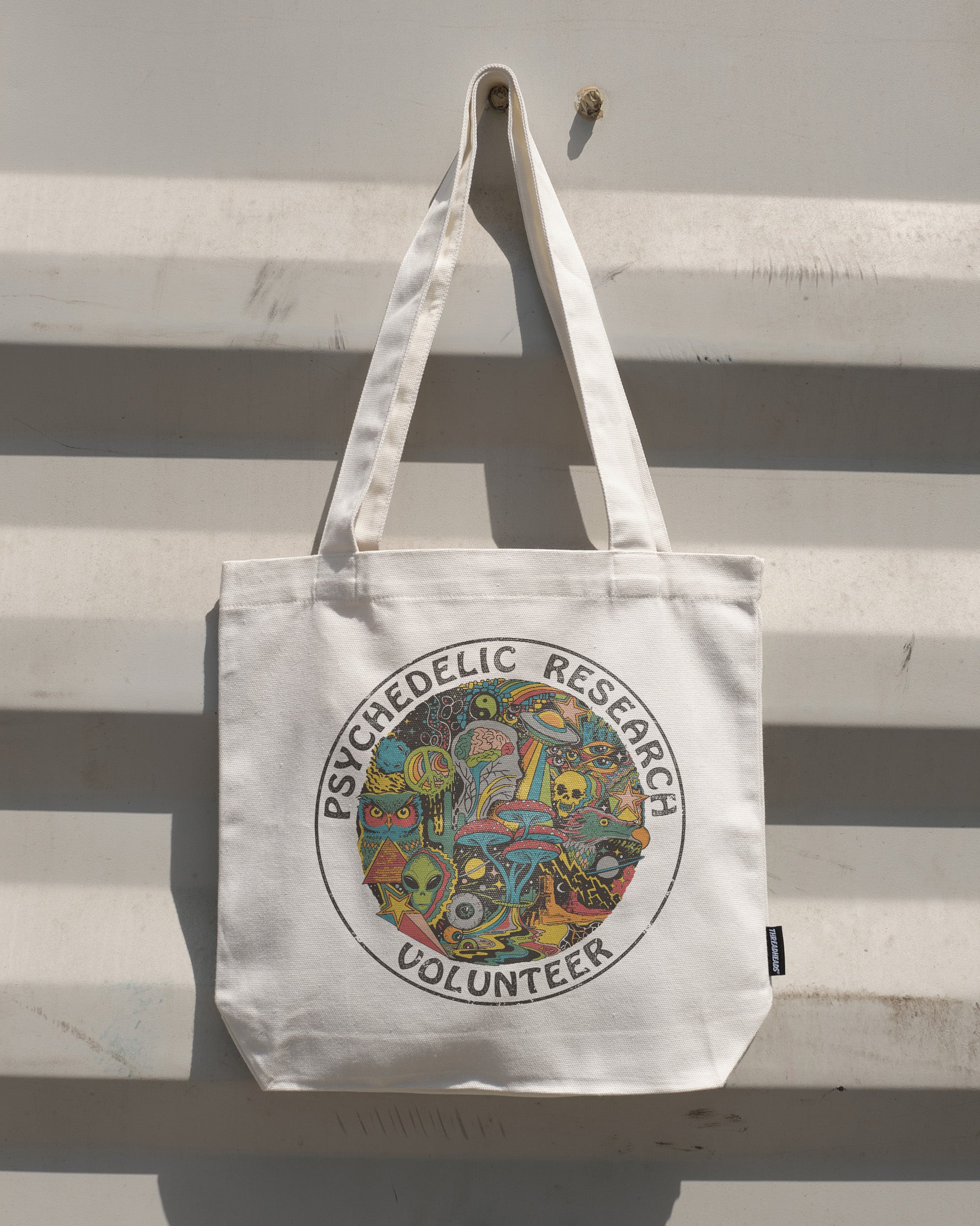 Psychedelic Research Volunteer Tote Bag