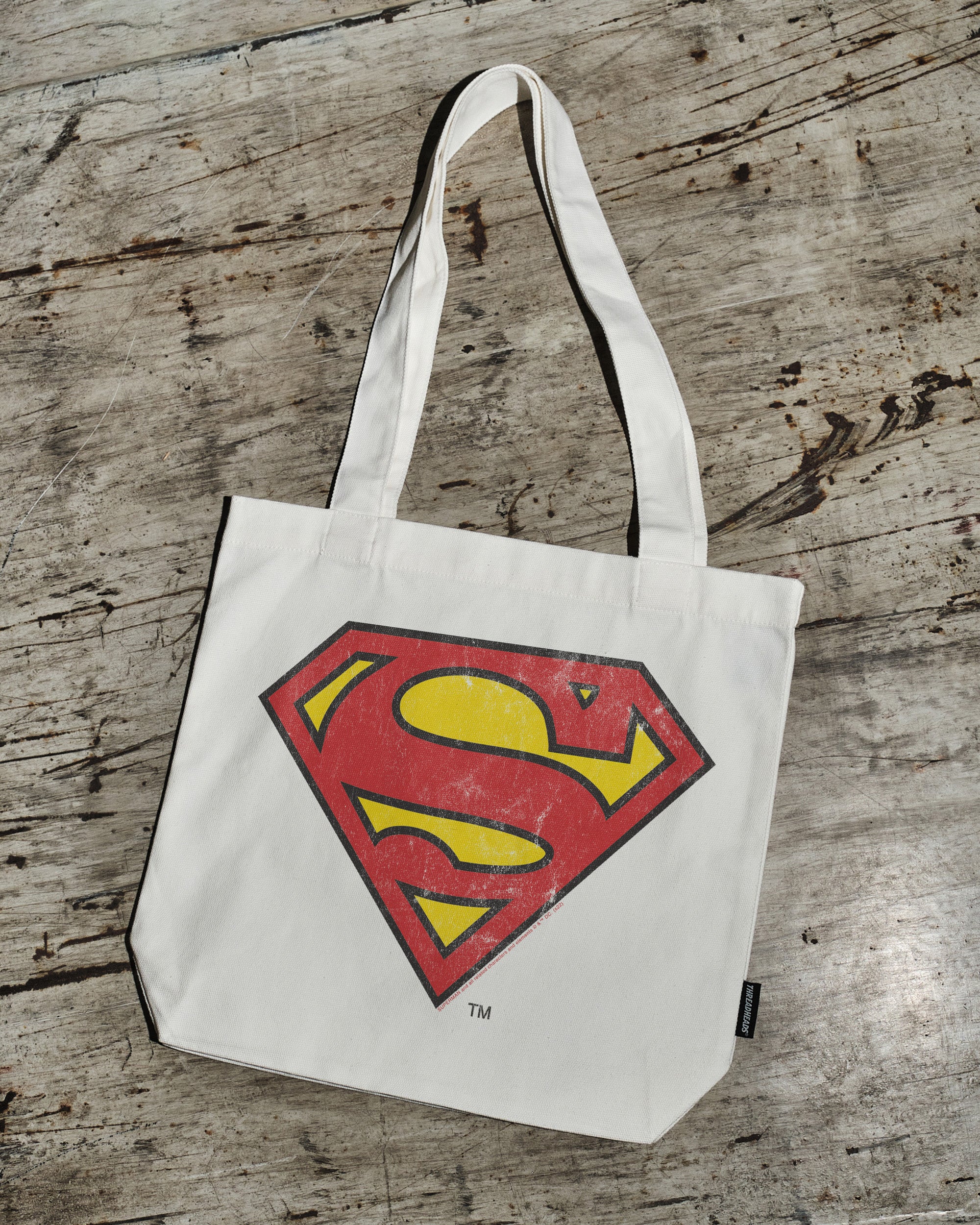 Superman Classic Logo Tote Bag