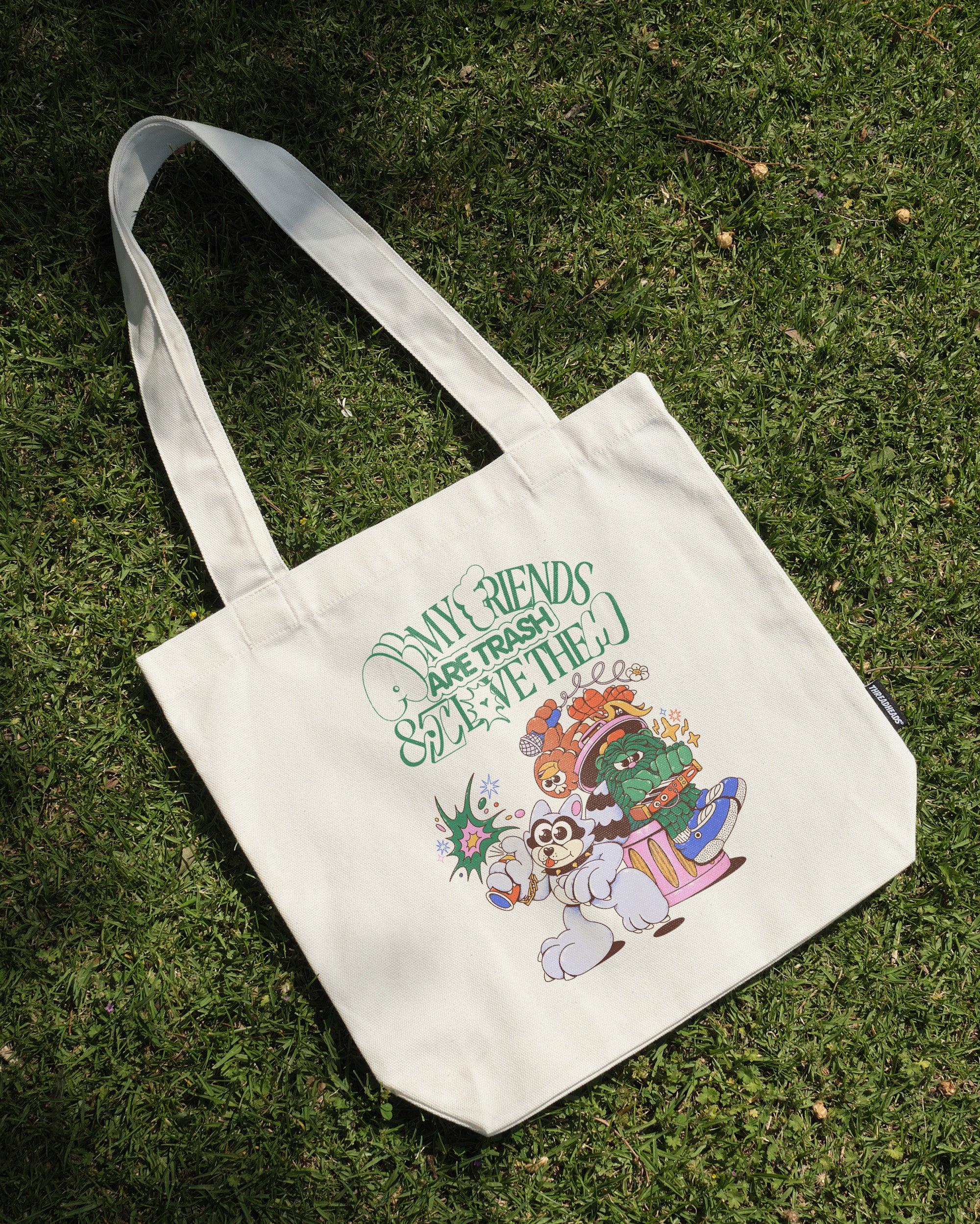 Trash Friends Tote Bag Australia Online