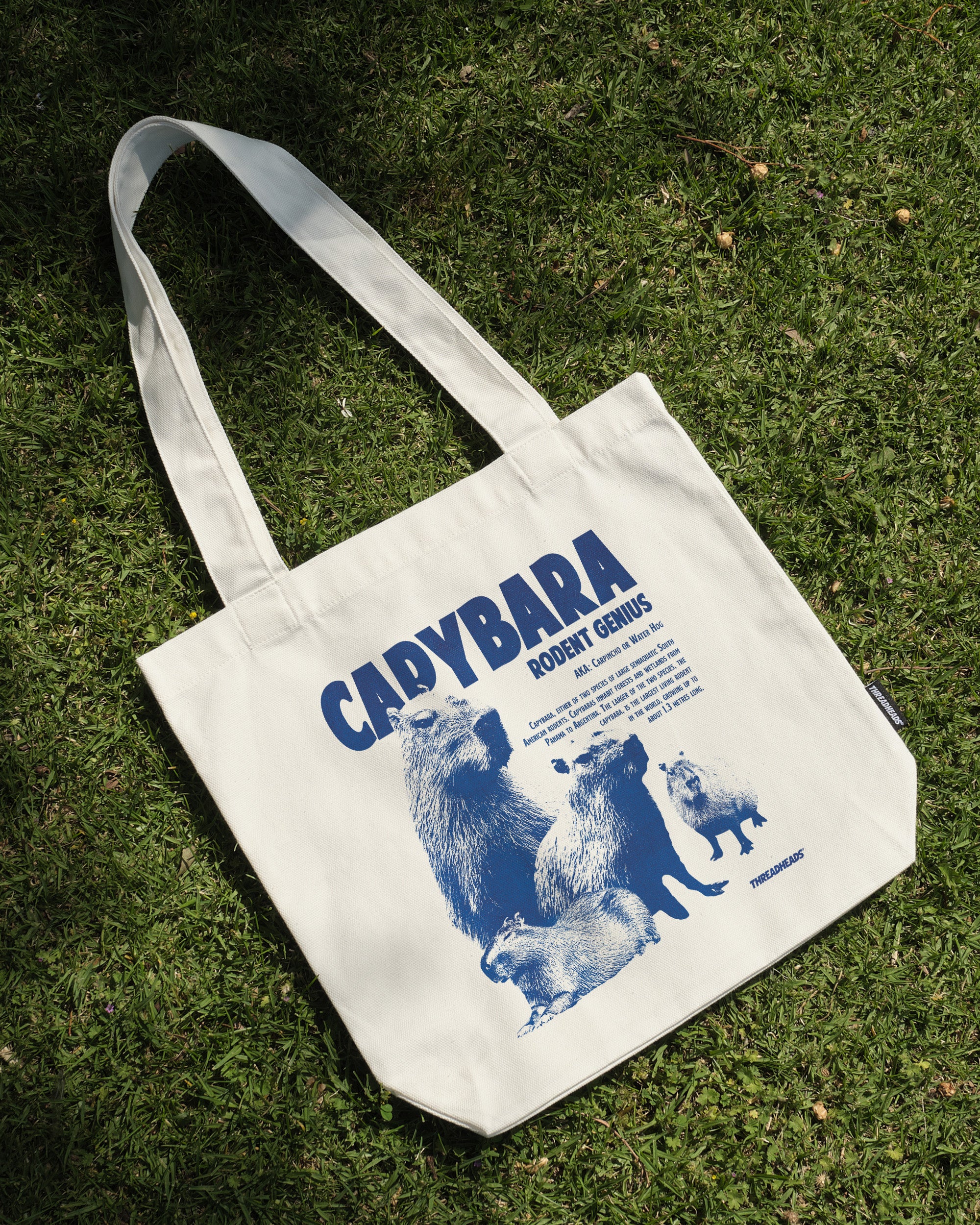 Capybara Rodent Genius Tote Bag