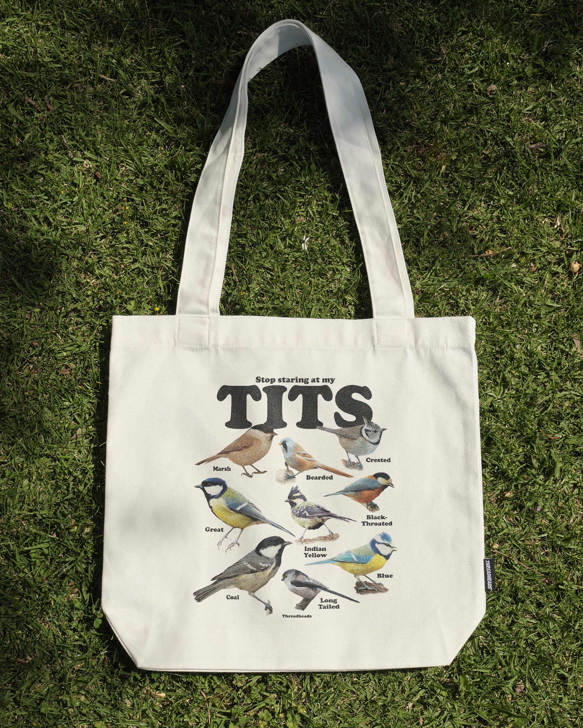 Stop Staring At My Tits Tote Bag Australia Online Natural