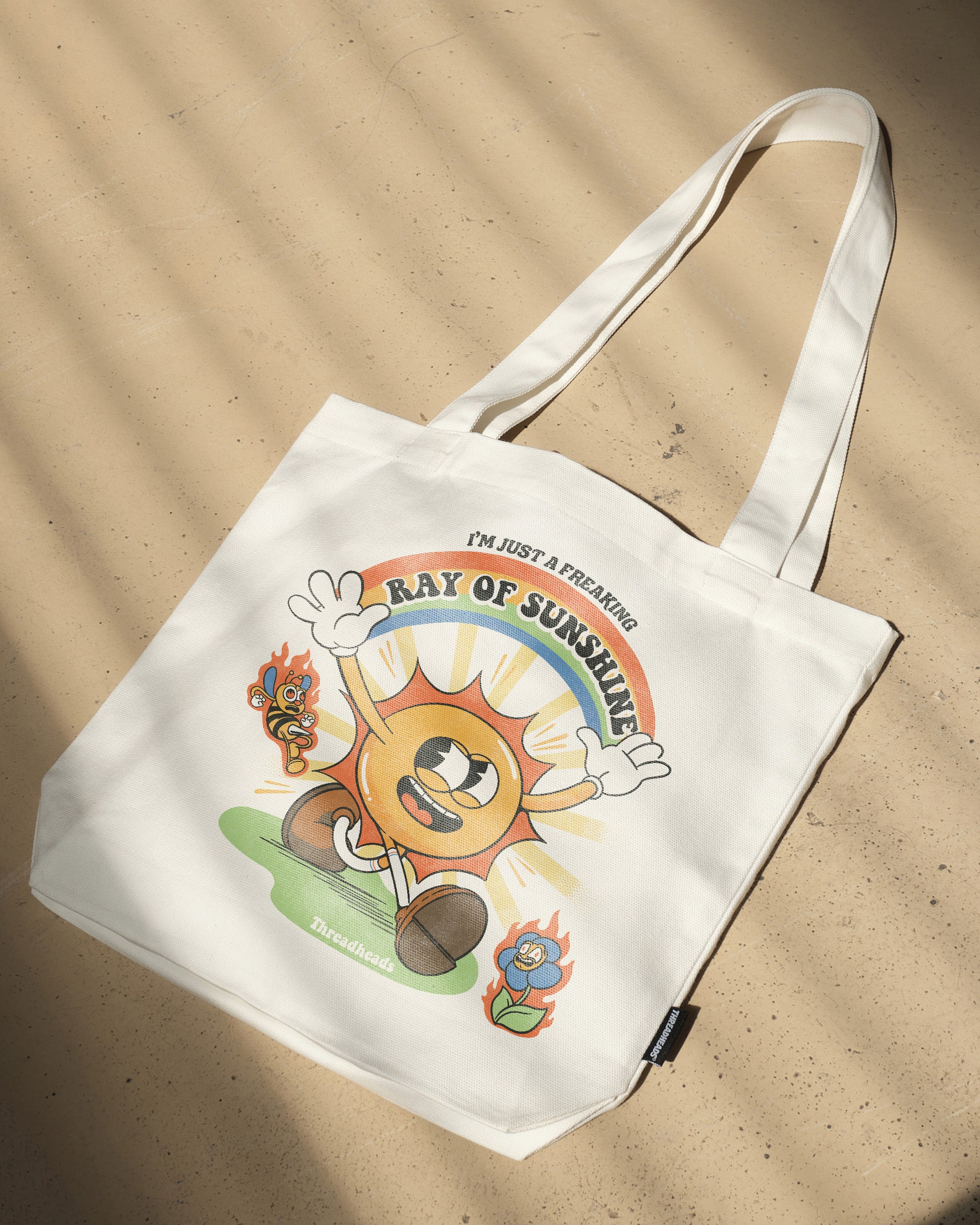 I'm Just a Freaking Ray Of Sunshine Tote Bag