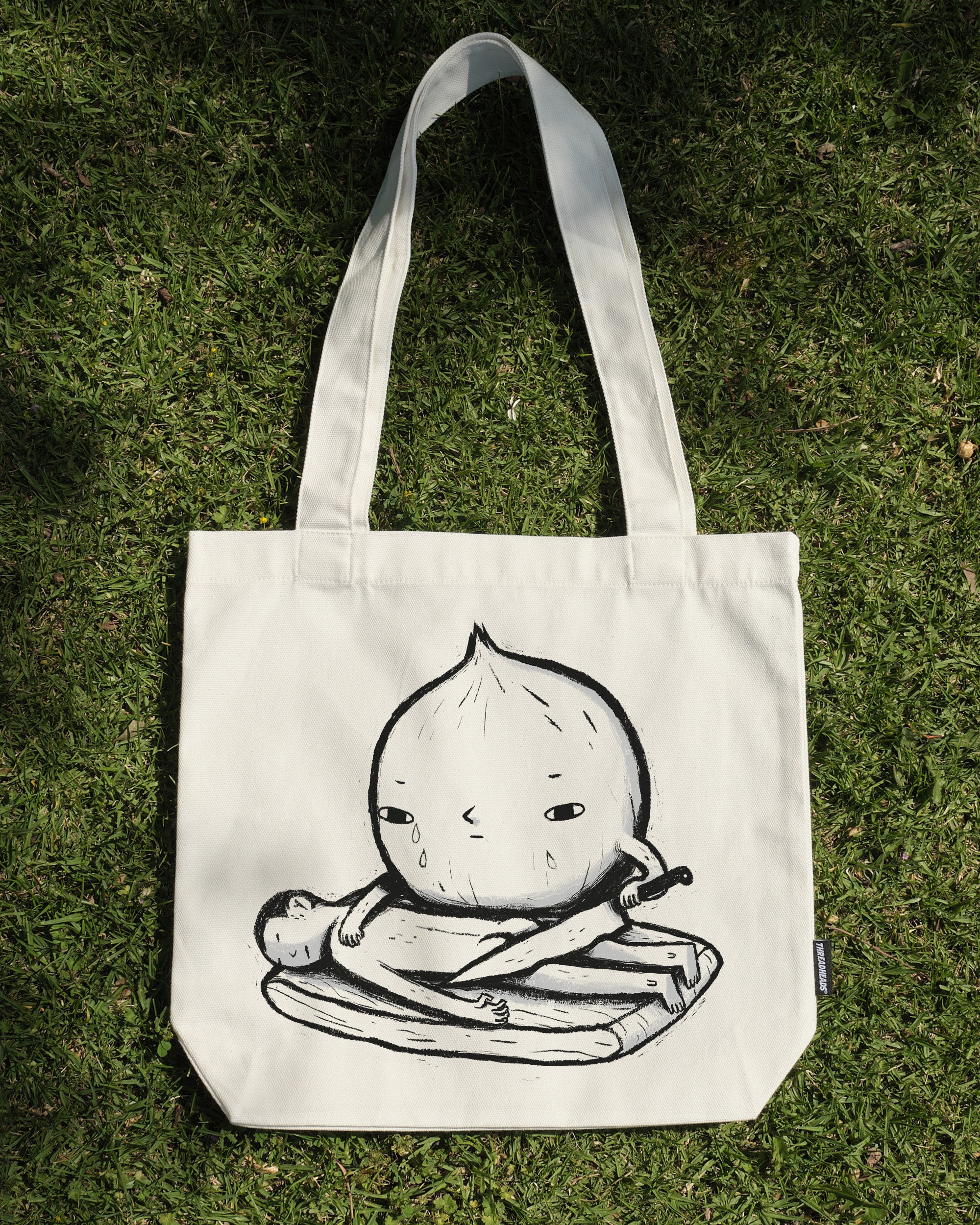 Onion Role Reversal Tote Bag