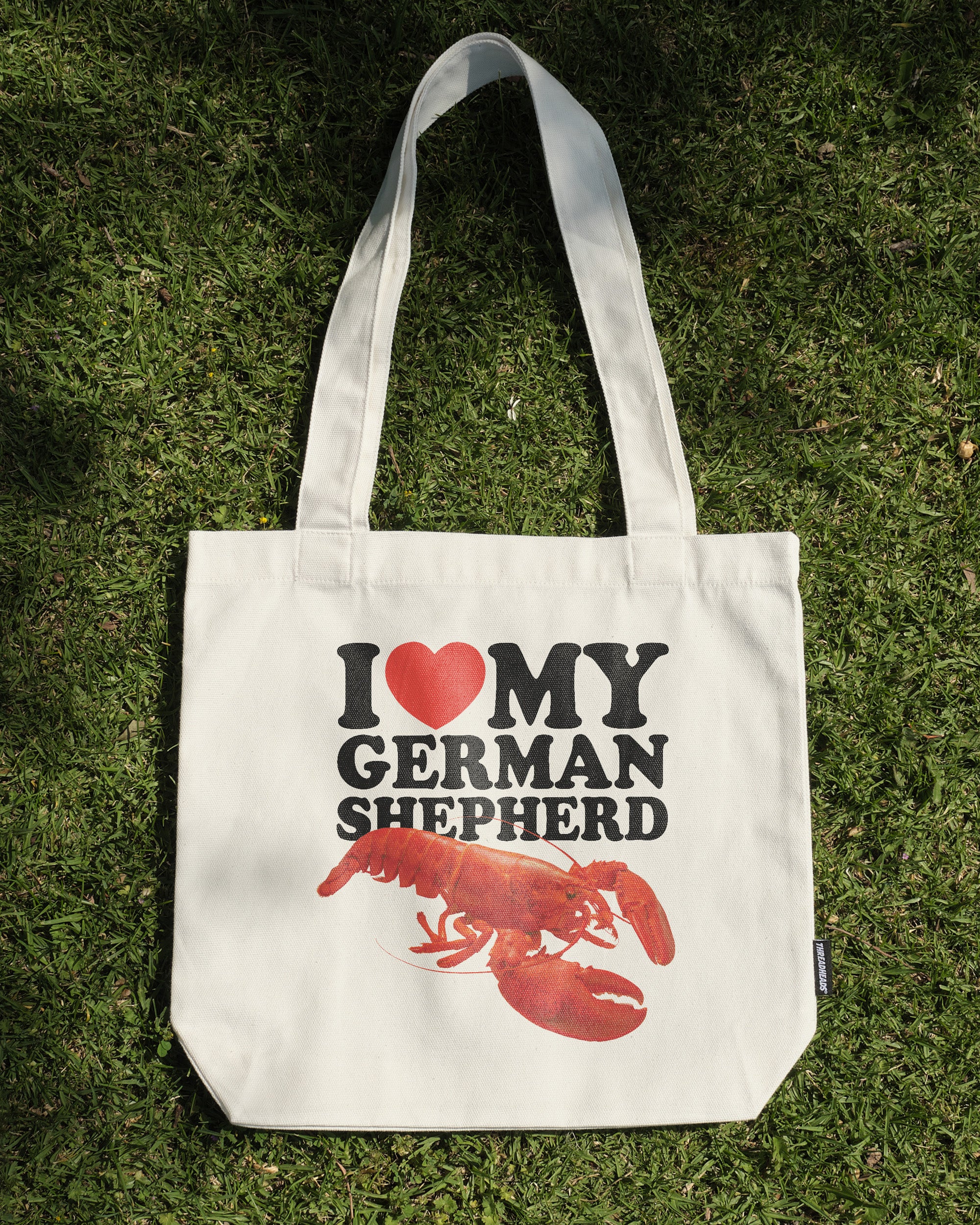 I Love My German Shepherd Tote Bag Australia Online Threadheads