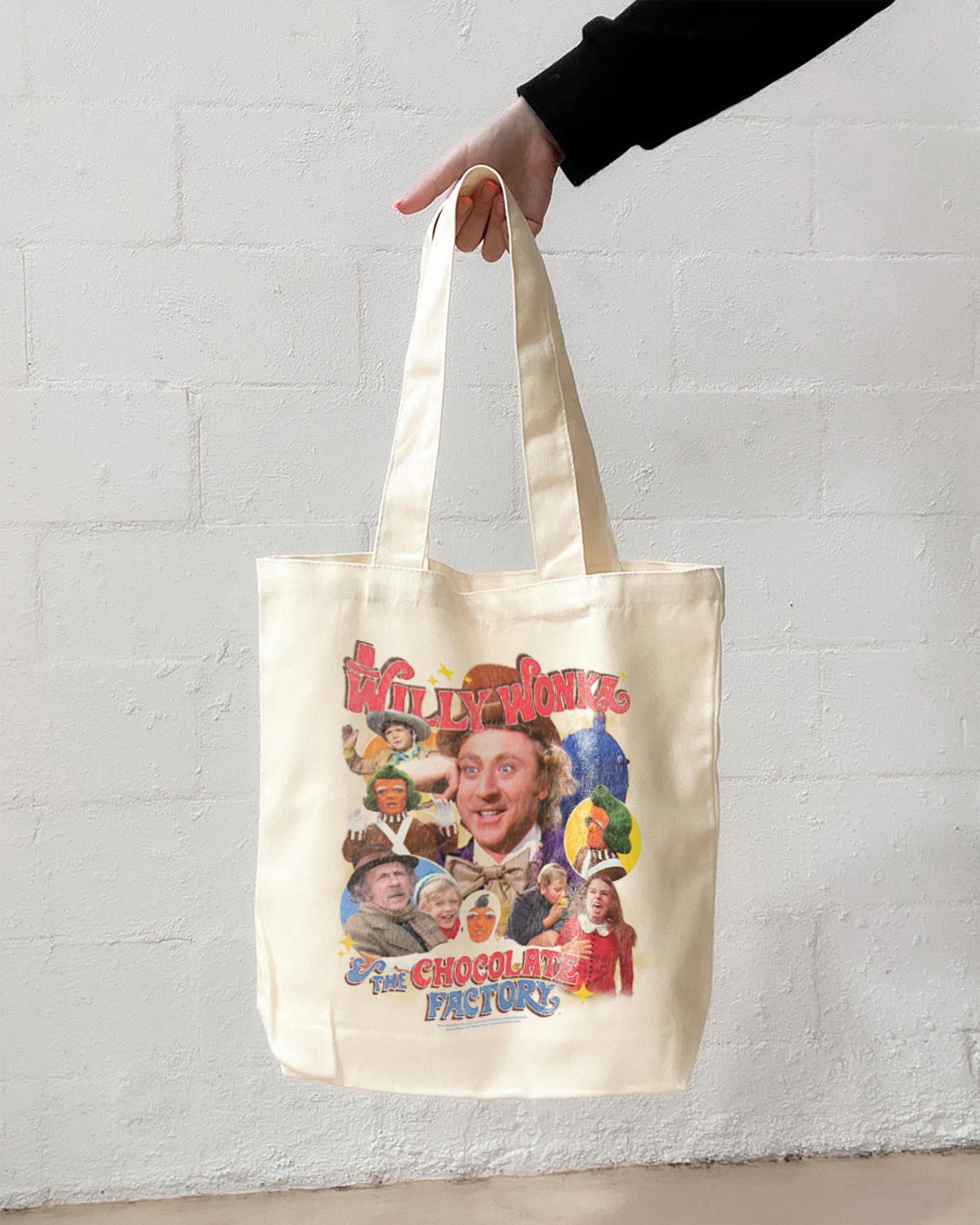 Charlie and the Chocolate Factory Tote Bag Australia Online Natural
