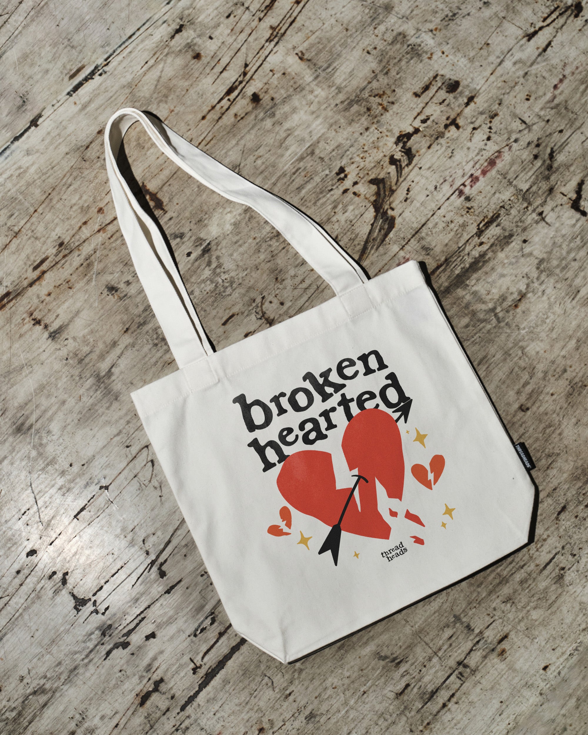 Broken Hearted Tote Bag Australia Online Natural