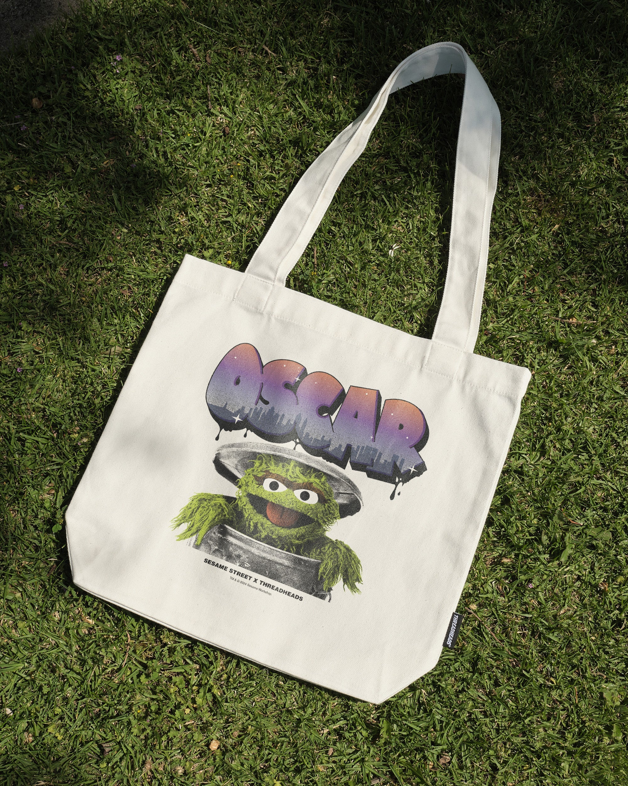 Oscar Graffiti Tote Bag Australia Online Natural