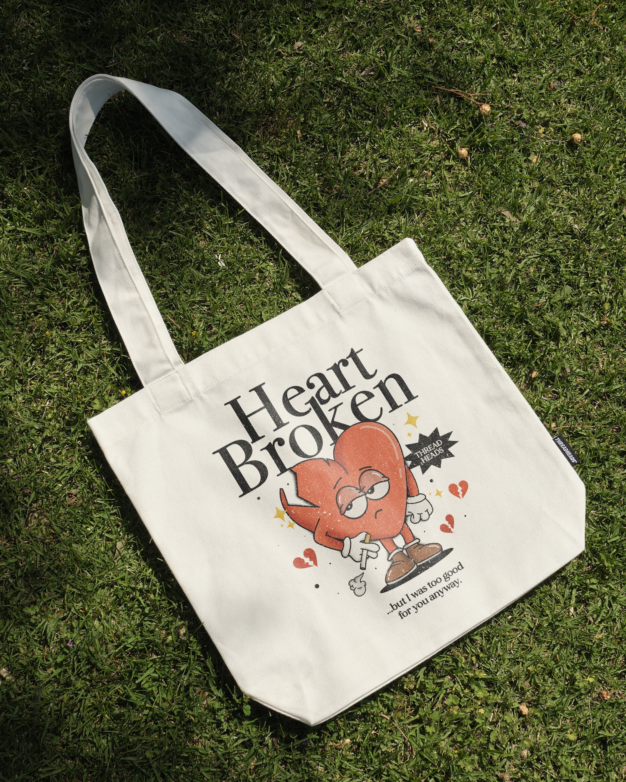 Heart Broken Tote Bag Australia Online Natural