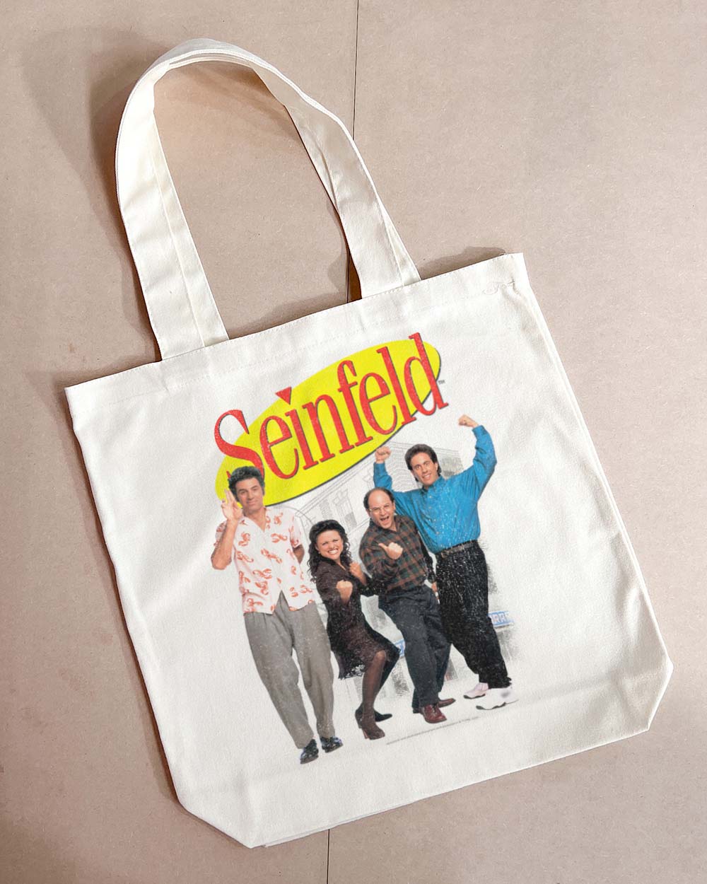 Seinfeld Characters Tote Bag Australia Online Natural