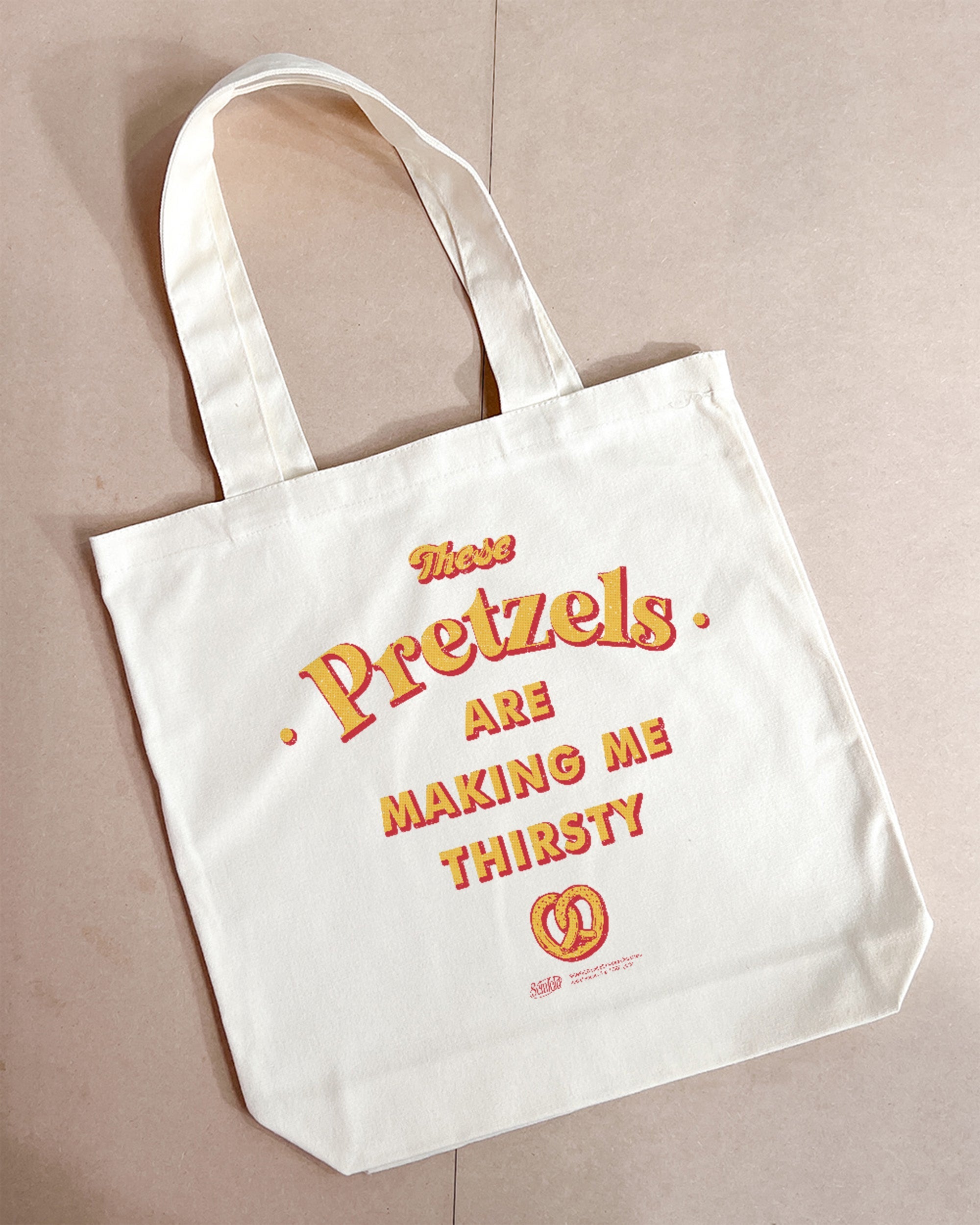 These Pretzels Are Making Me Thirsty Tote Bag Australia Online Natural