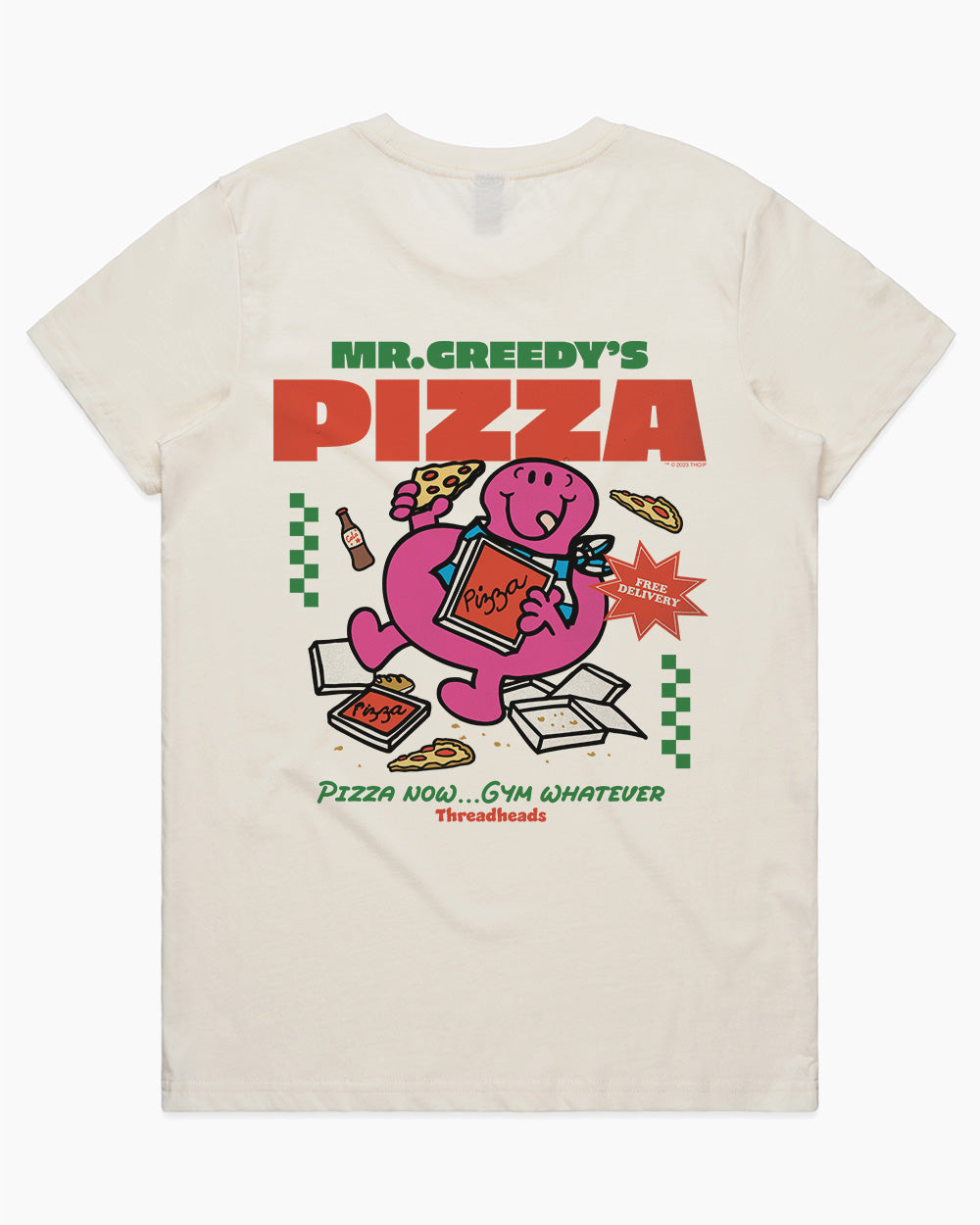 Mr. Greedy T-Shirt Australia Online #colour_natural