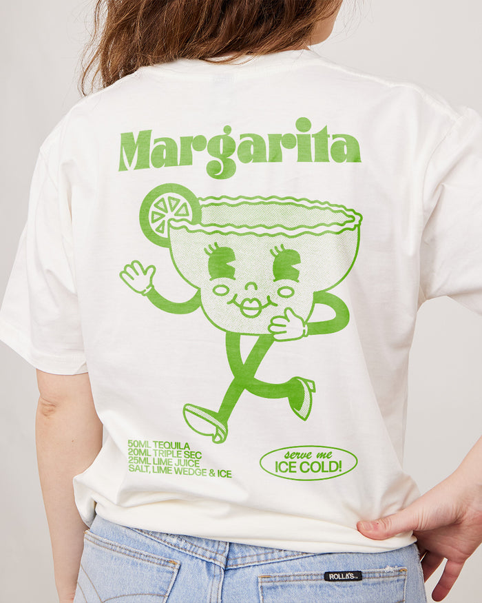 Good Hyouman Brice Margaritas T-Shirt- Optic White