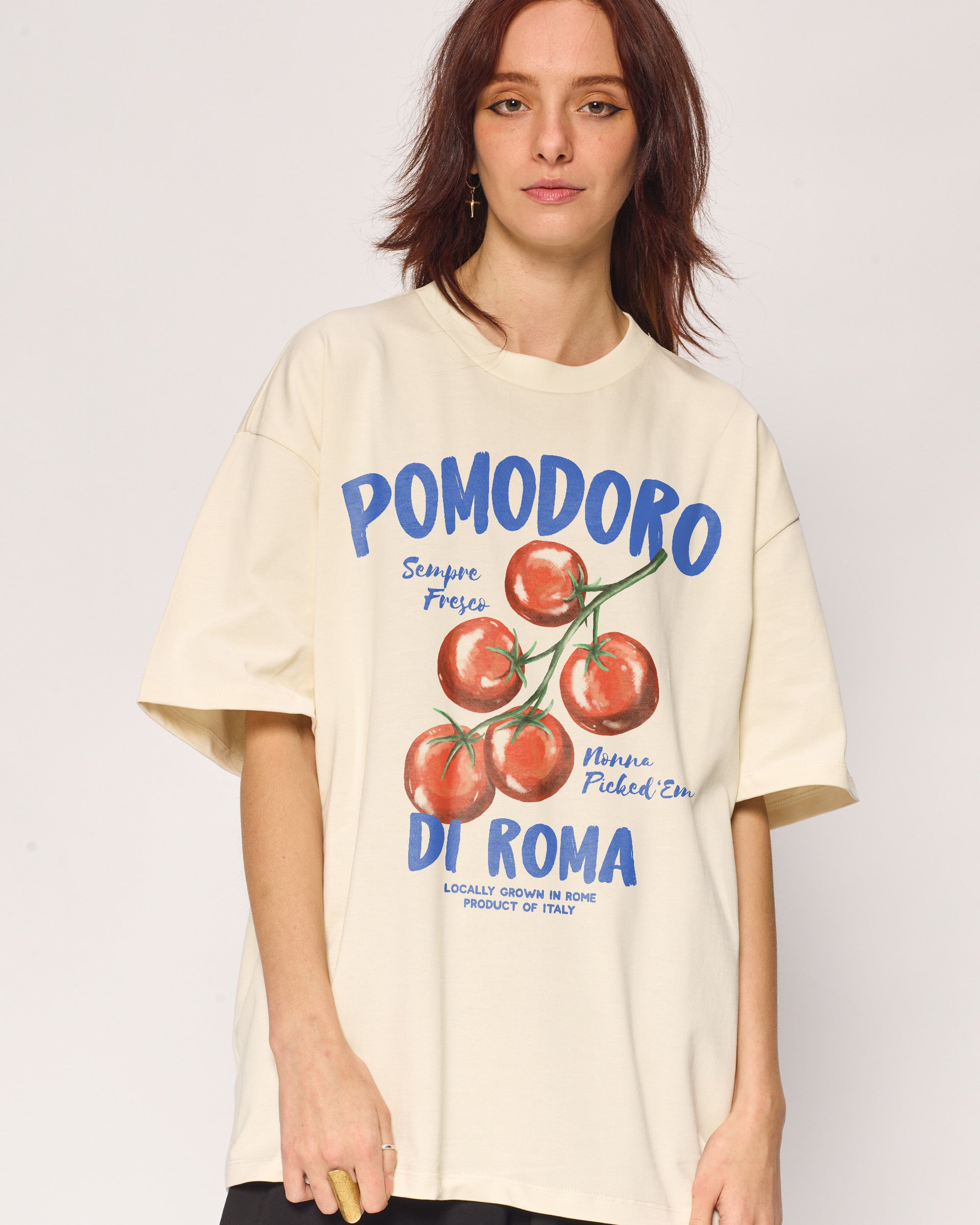 Pomodoro Di Roma Oversized Tee Threadheads Australia Online
