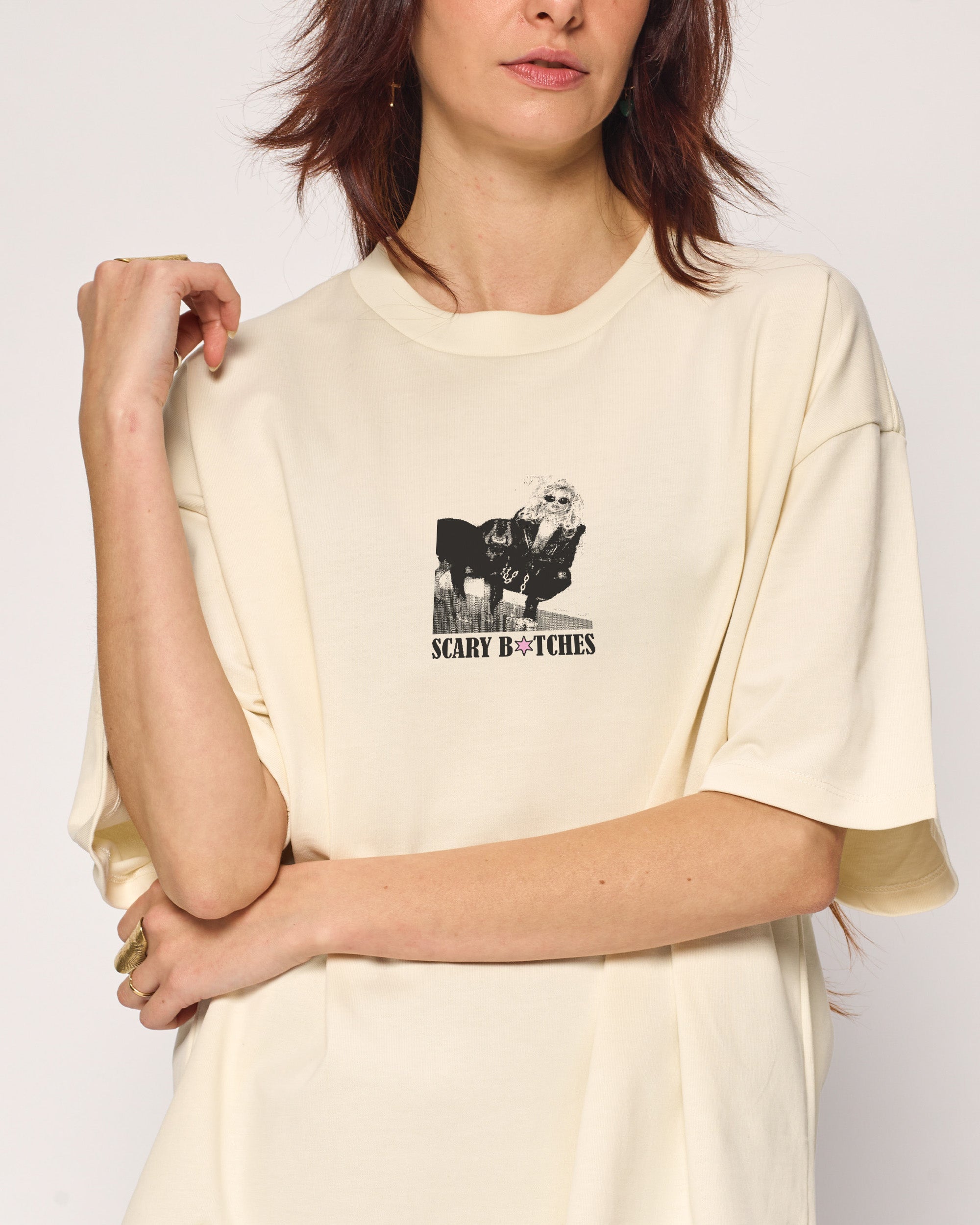 Scary Bitches Oversized Tee Australia Threadheads Online