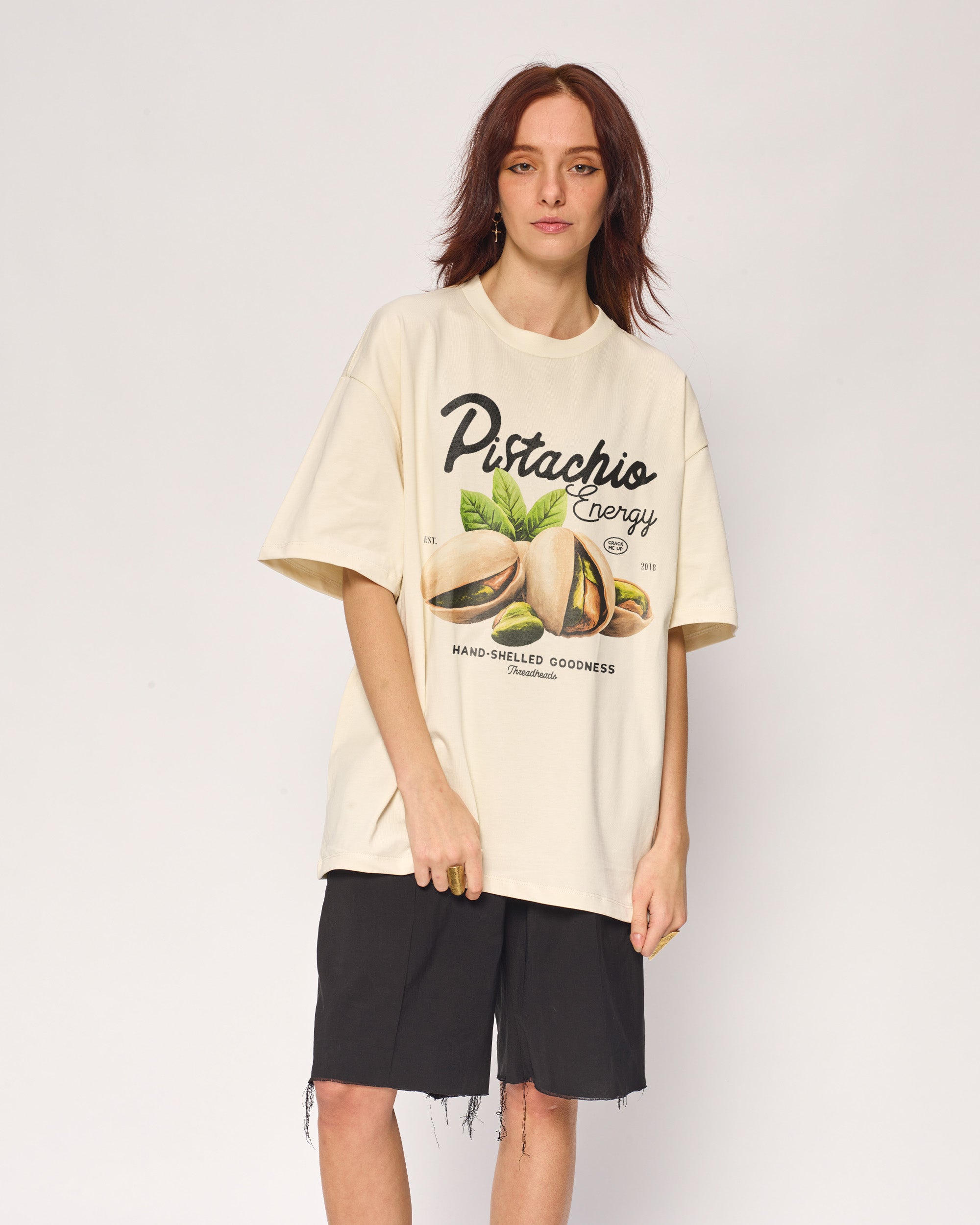 Pistachio Energy Oversized Tee