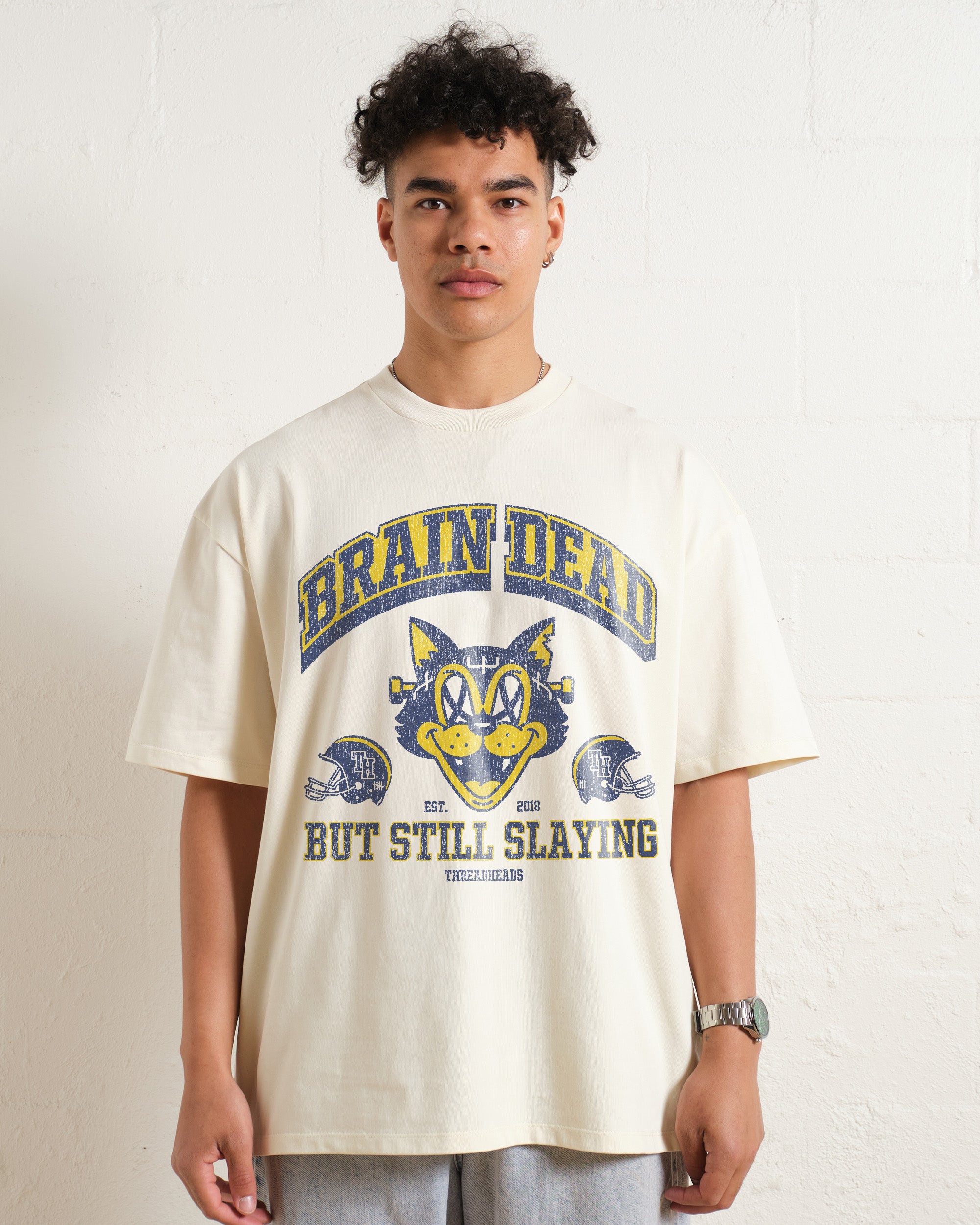 Brain Dead Cat Oversized Tee