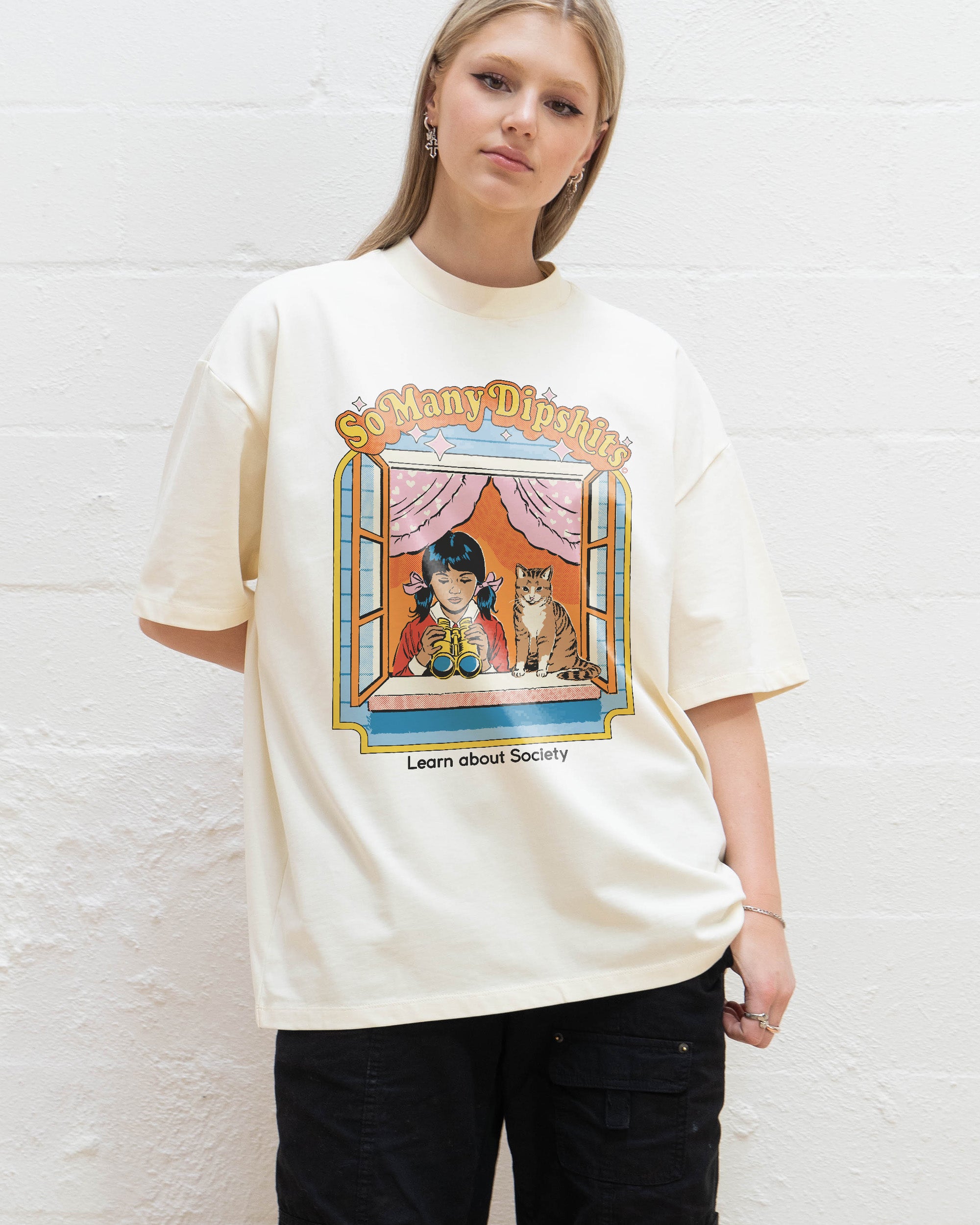 So Many Dipshits Oversized Tee Australia Online Threadheads