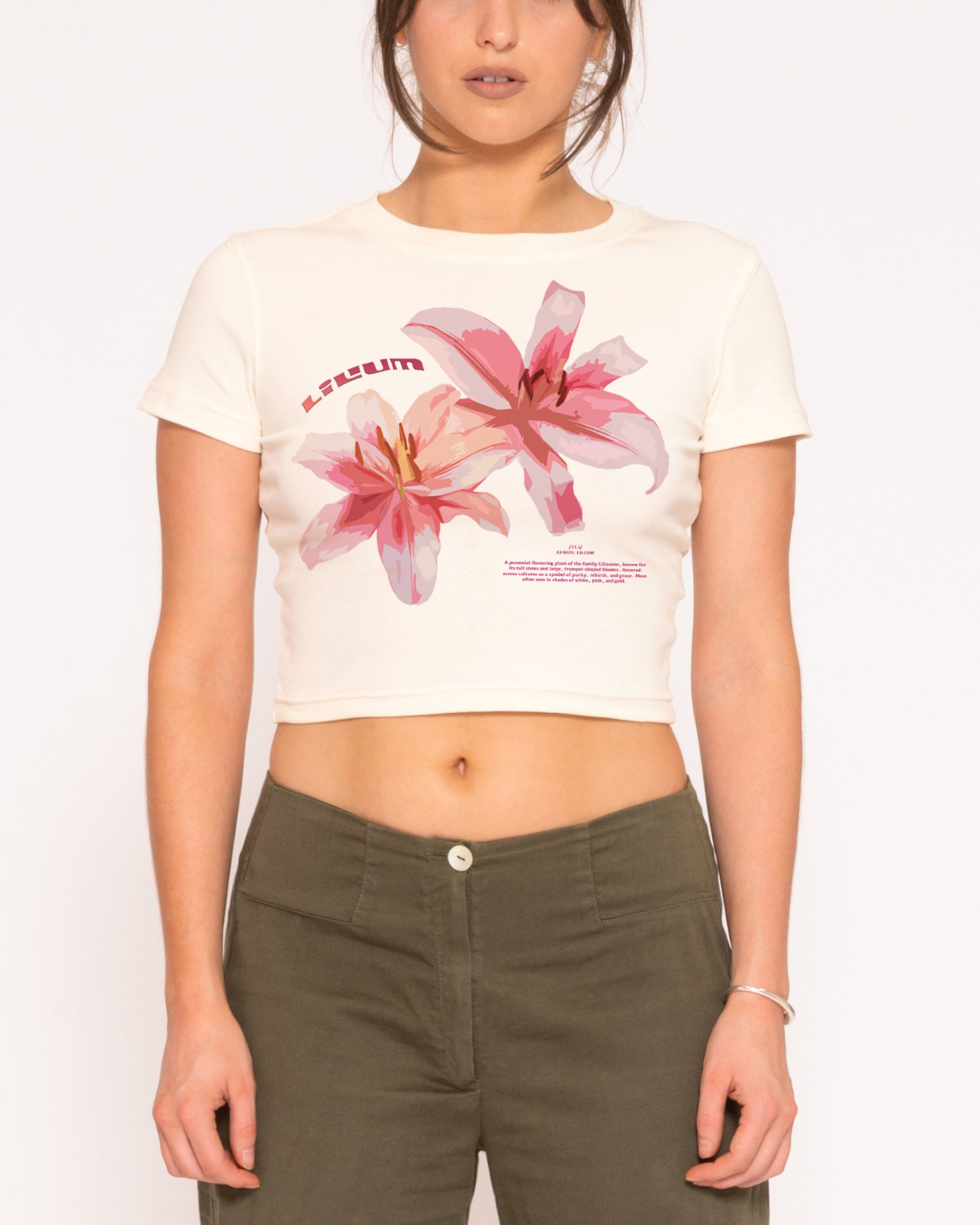 Lilium Natural Baby Tee