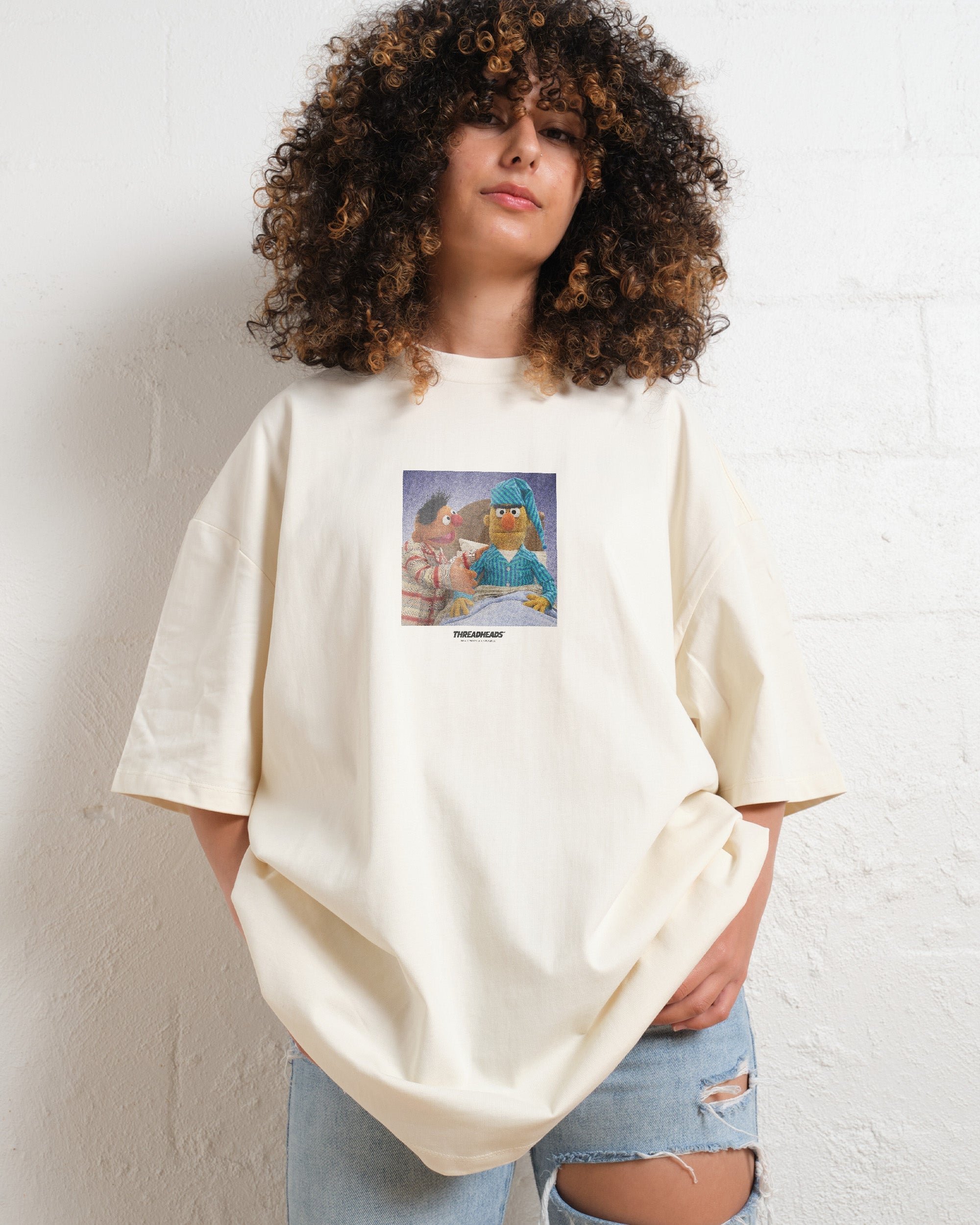 Annoyed Bert Oversized Tee Australia Online Natural