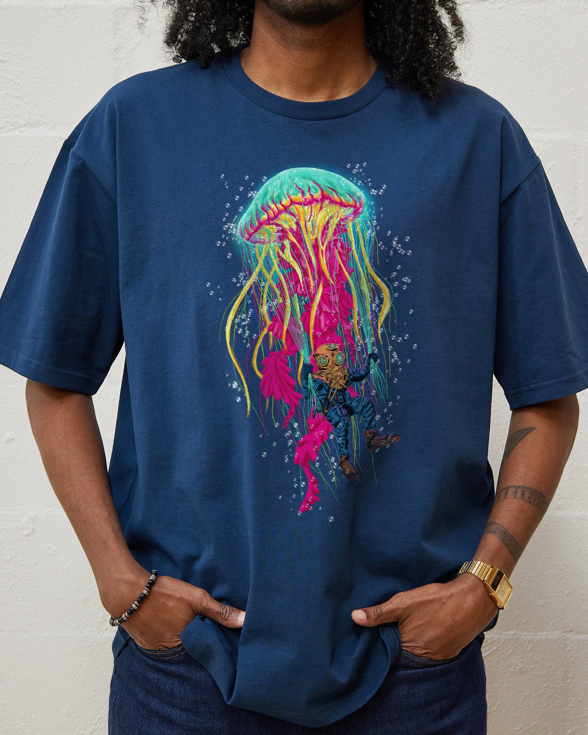 The Diver T-Shirt Australia Online #colour_navy