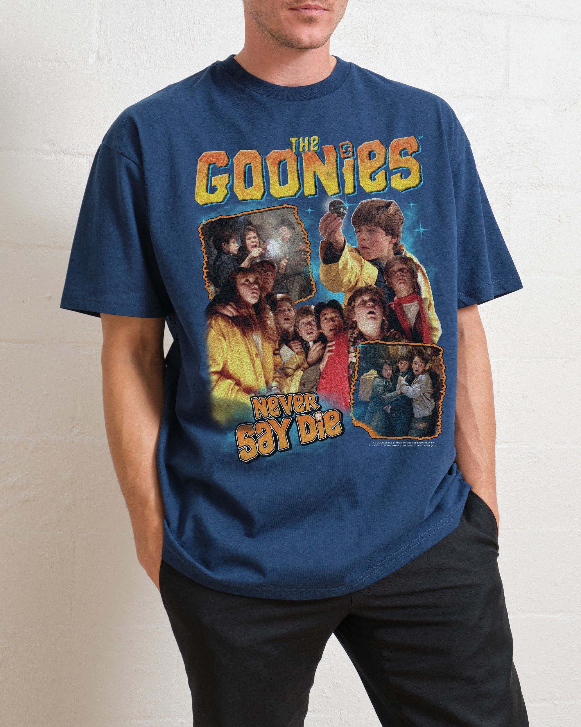 The Goonies Bootleg T-Shirt Australia Online Navy