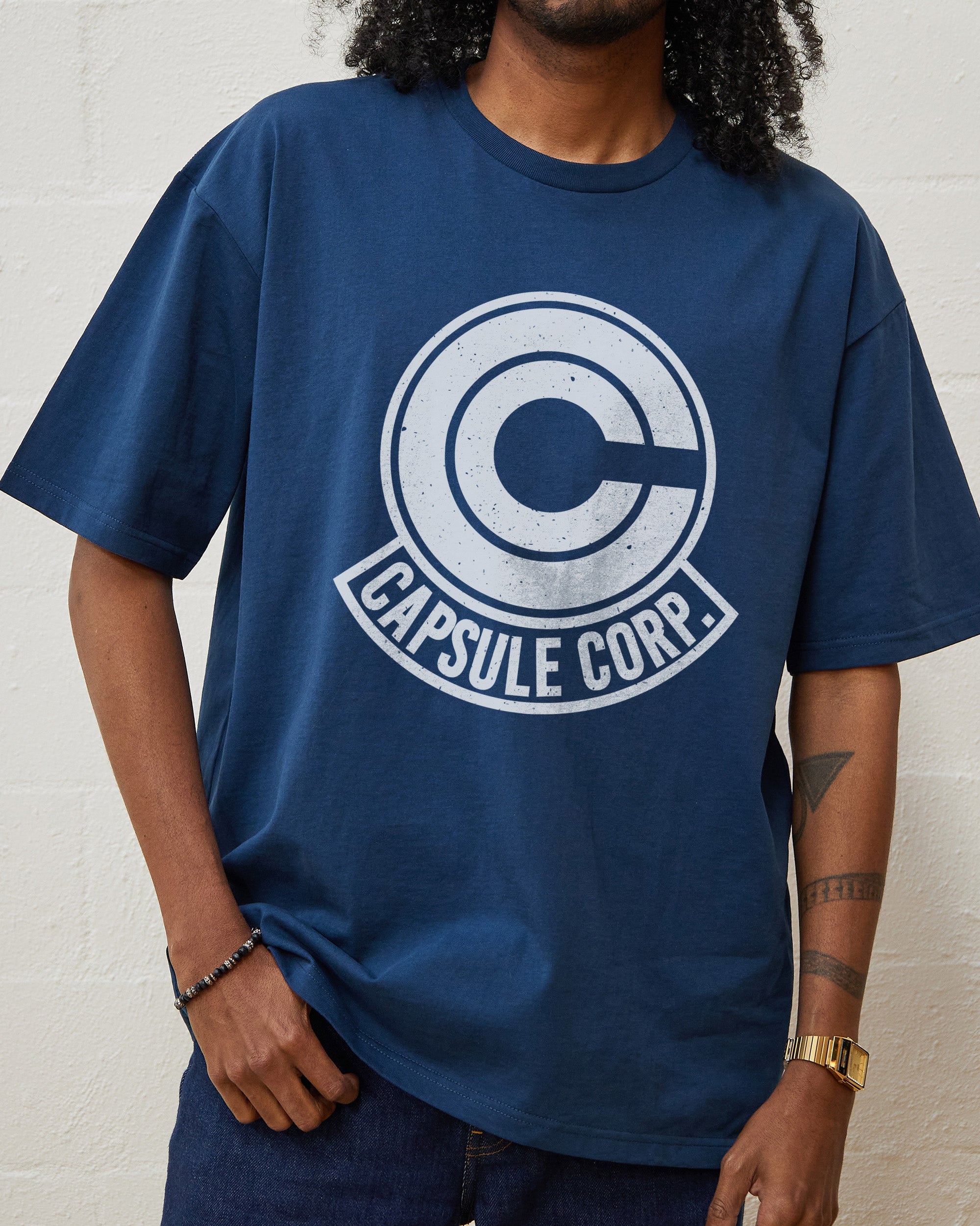 Capsule Corp T-Shirt Australia Online #colour_navy