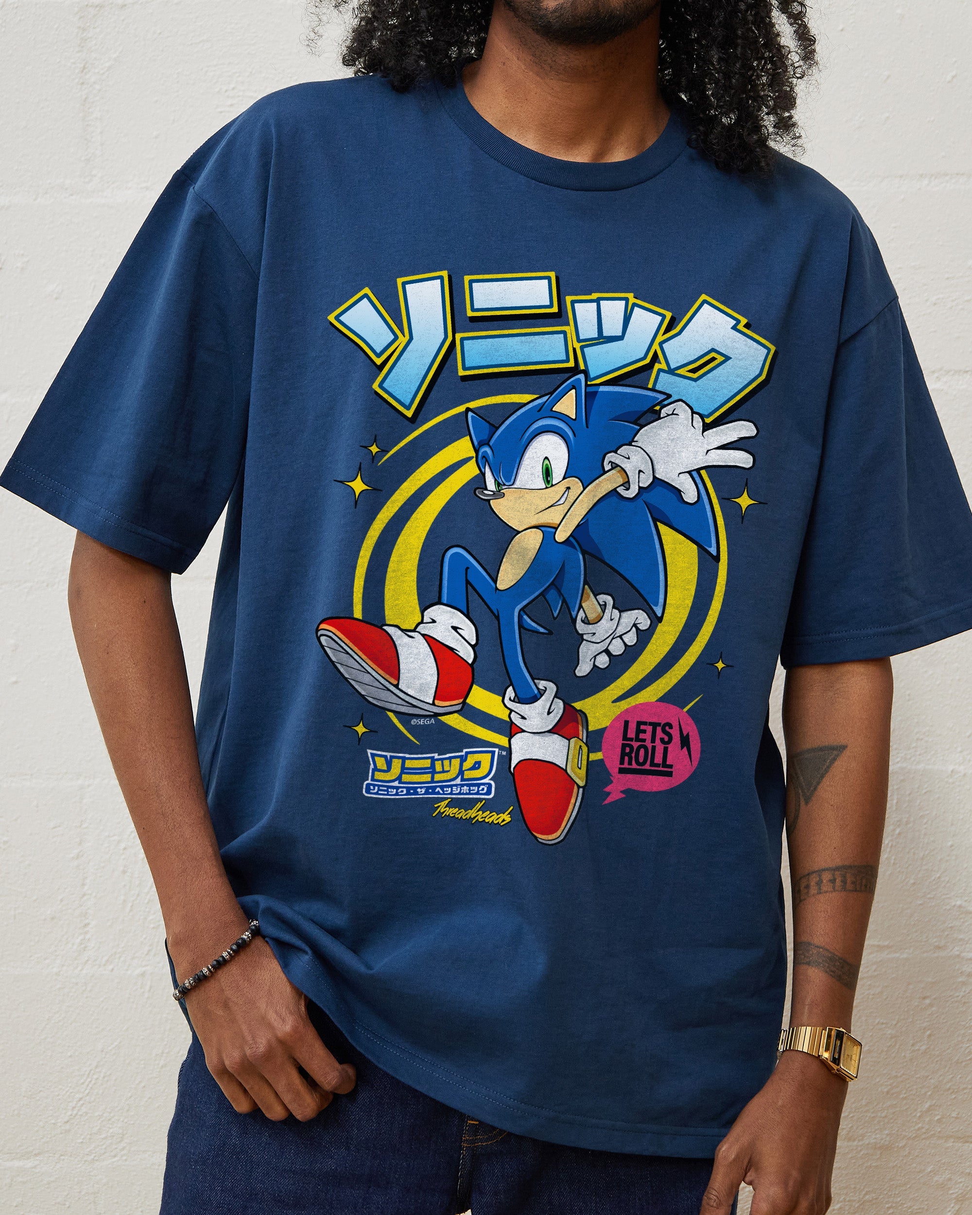Sonic JP T-Shirt | Official Sonic the Hedgehog Merch | Threadheads