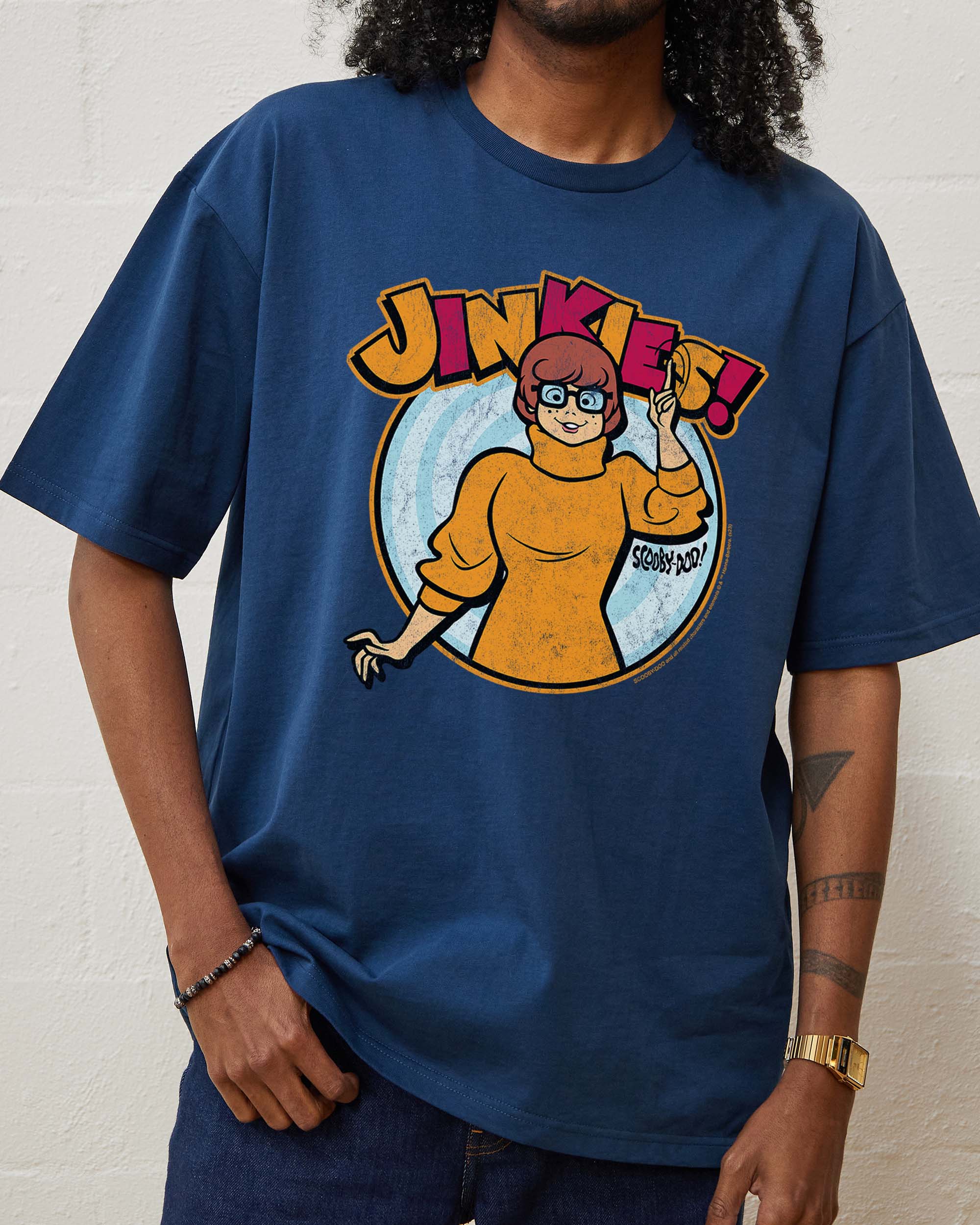 Jinkies T-Shirt Australia Online Navy