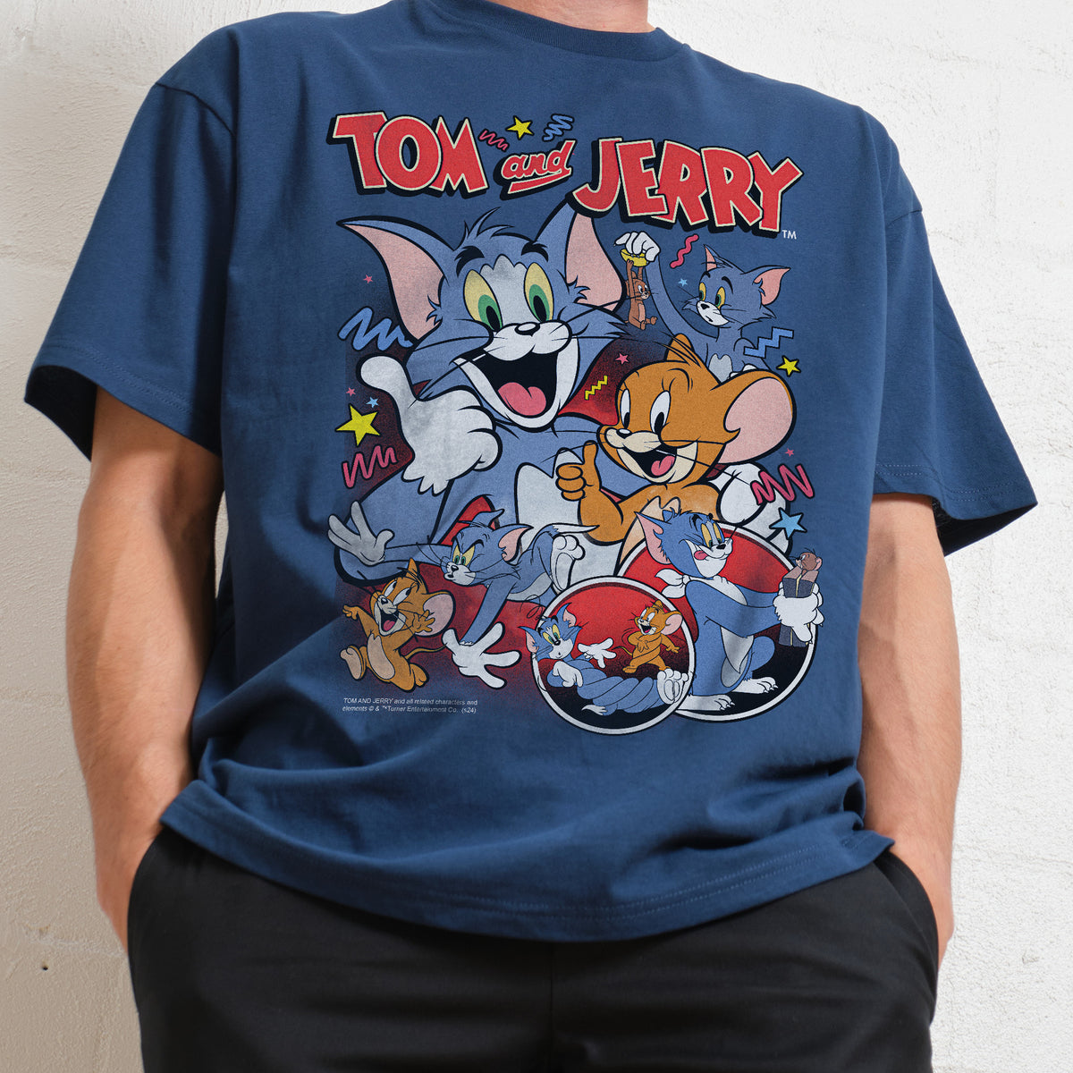 Tom and Jerry Vintage T-Shirt | Official Tom and Jerry Merch