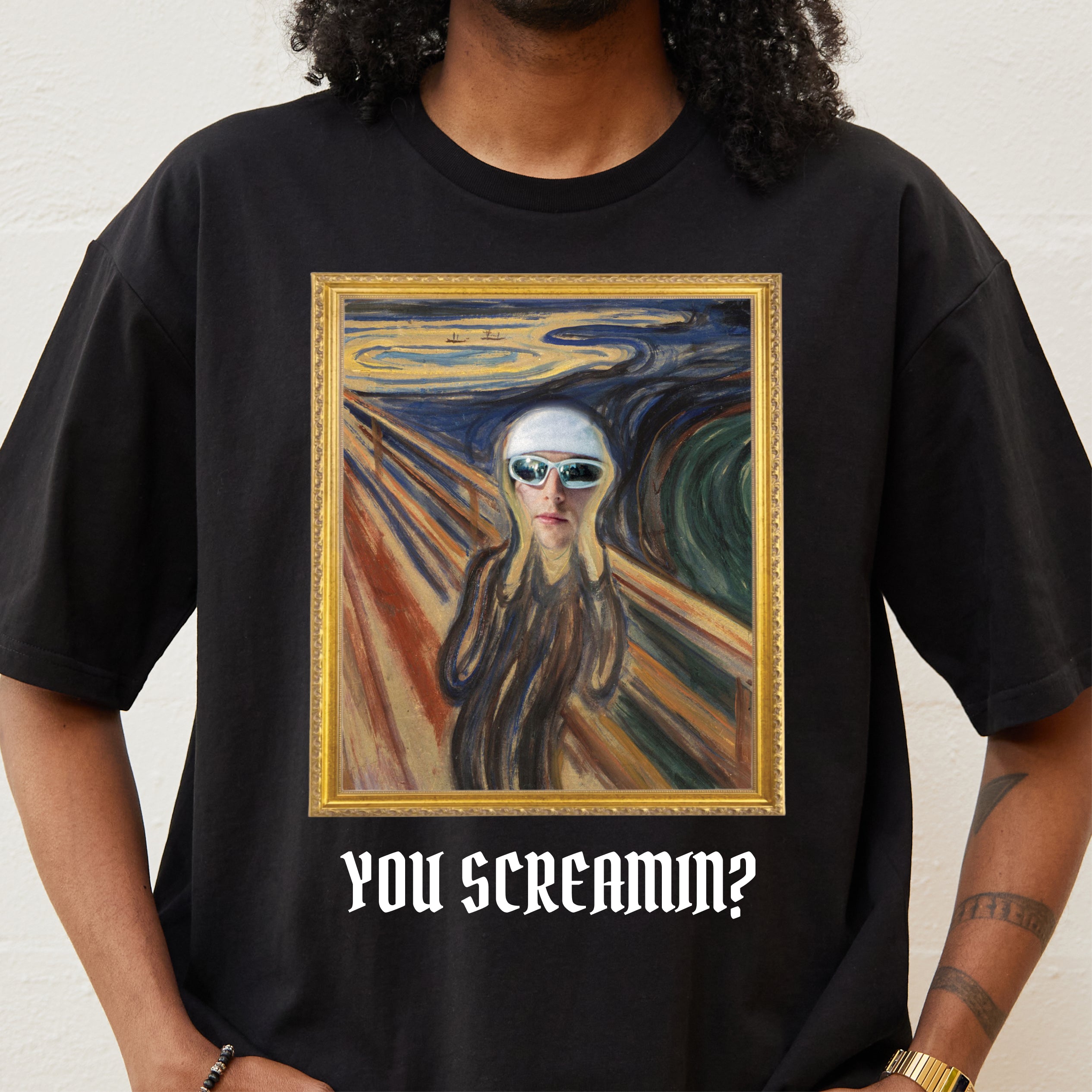 Create Your Own The Scream Tee